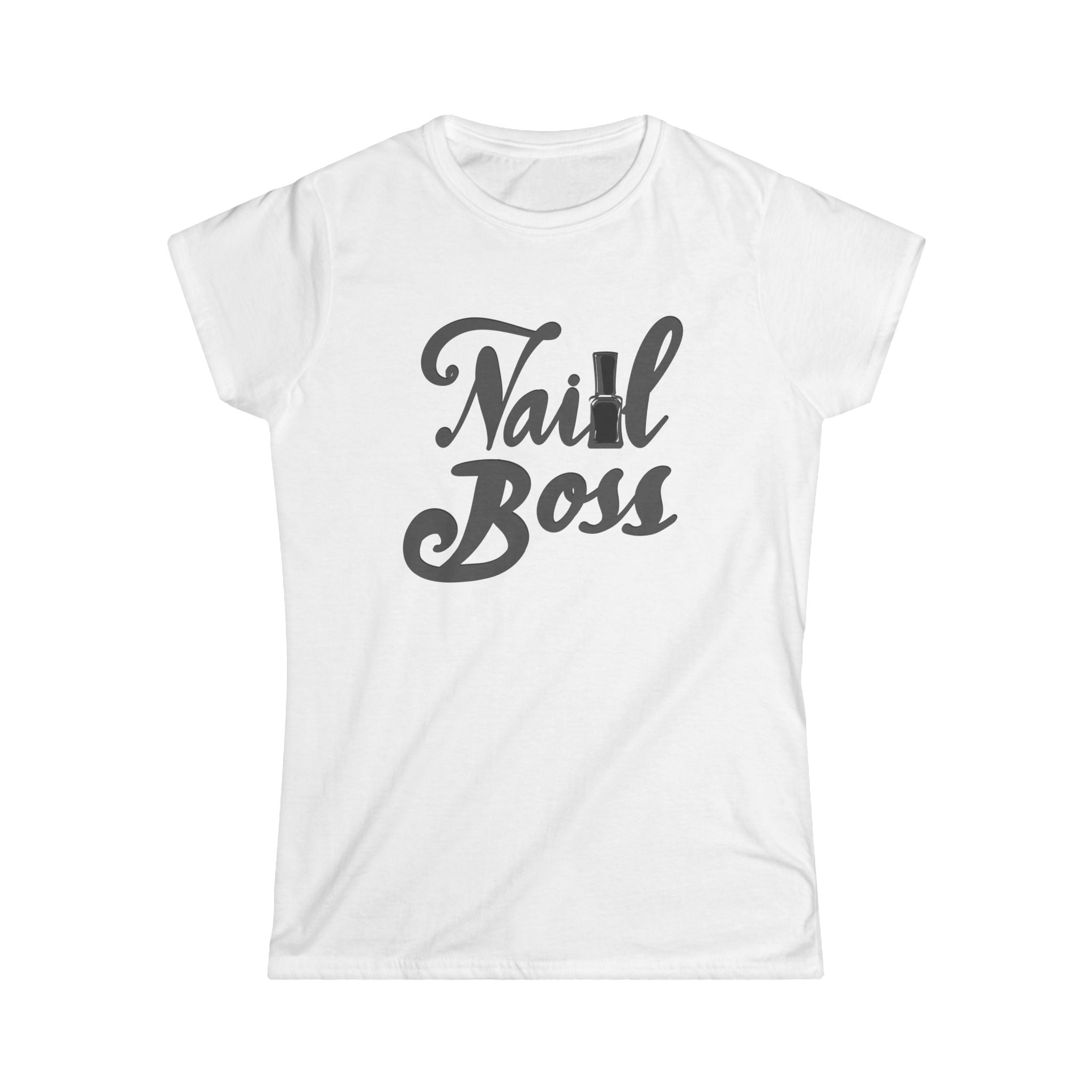 Nail Boss Women's Softstyle Tee - Stylish Tee for Nail Enthusiasts