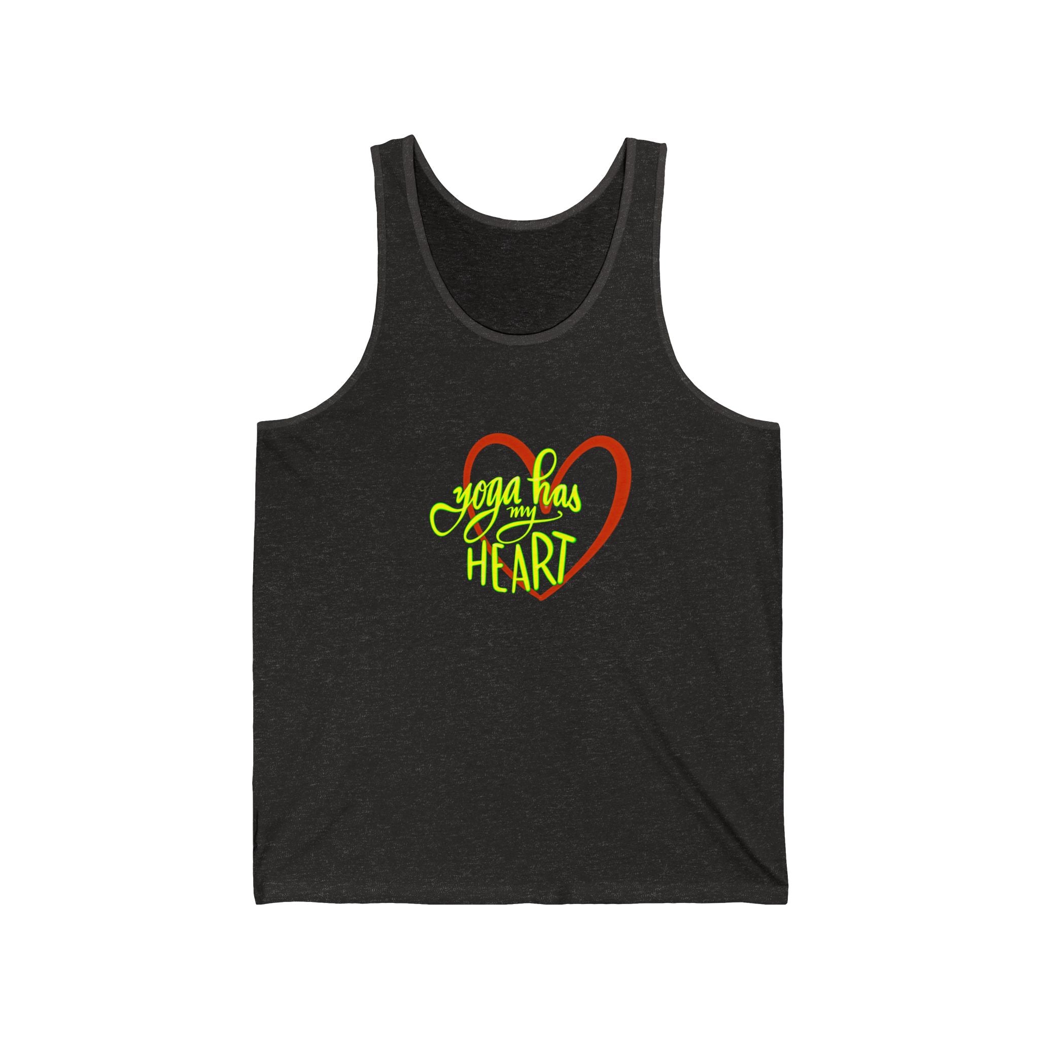 Yoga Has My Heart Jersey Tank