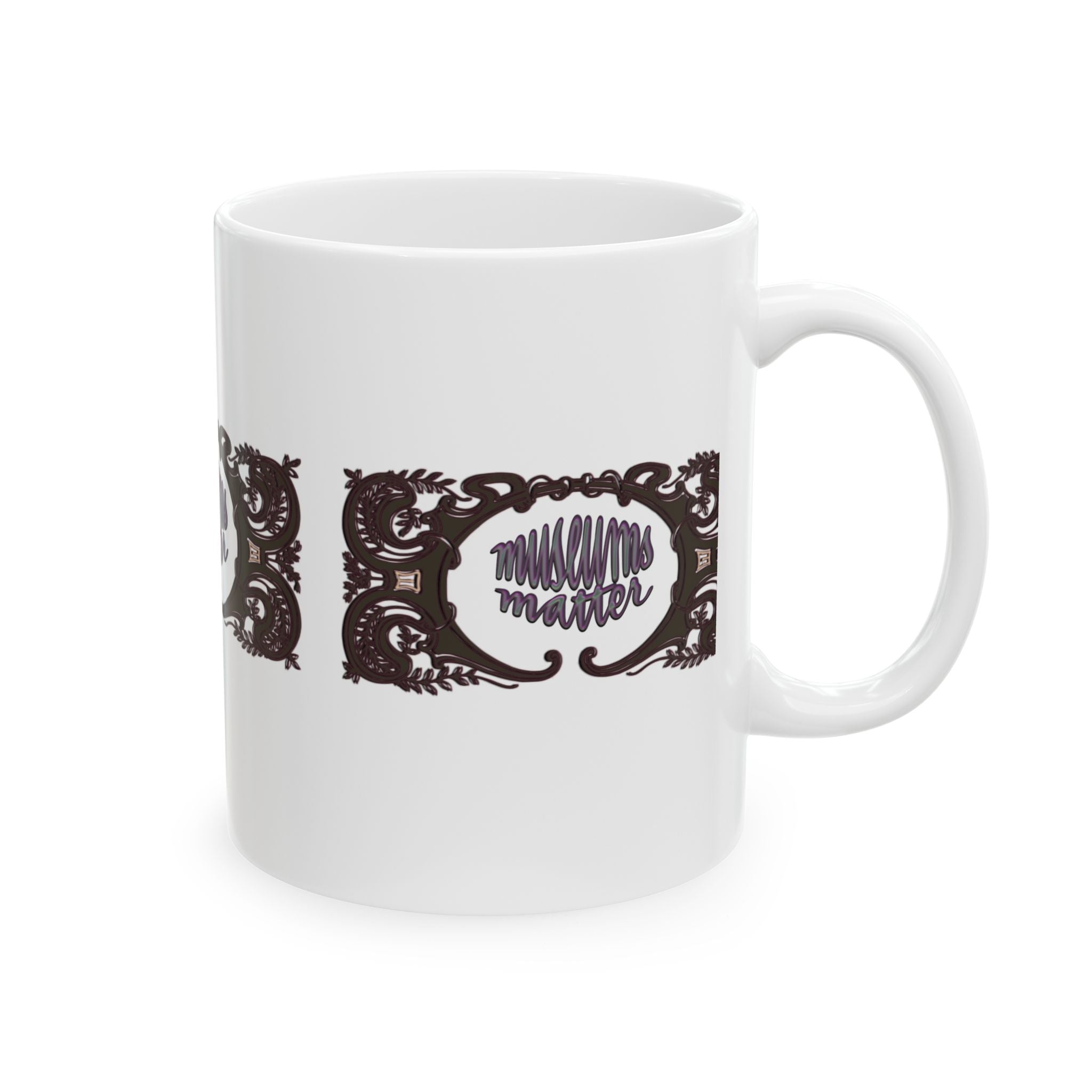 Elegant Museums Matter Ceramic Mug - Perfect for Coffee Lovers, Gift for Friends, Motivational Decor, Home & Office Essentials