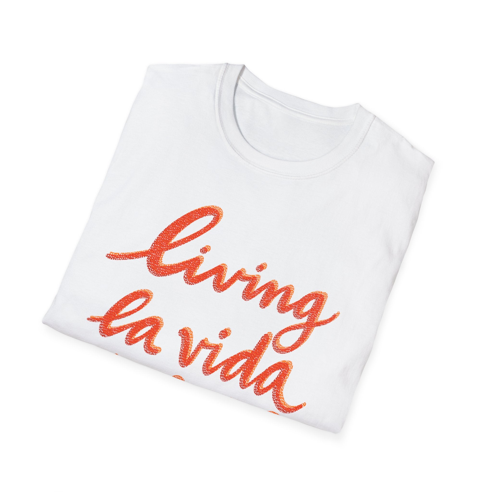Living La Vida Yoga Unisex T-Shirt, Yoga Gift, Relaxed Fit Tee, Meditation Apparel, Fitness Wear, Gift for Yogis