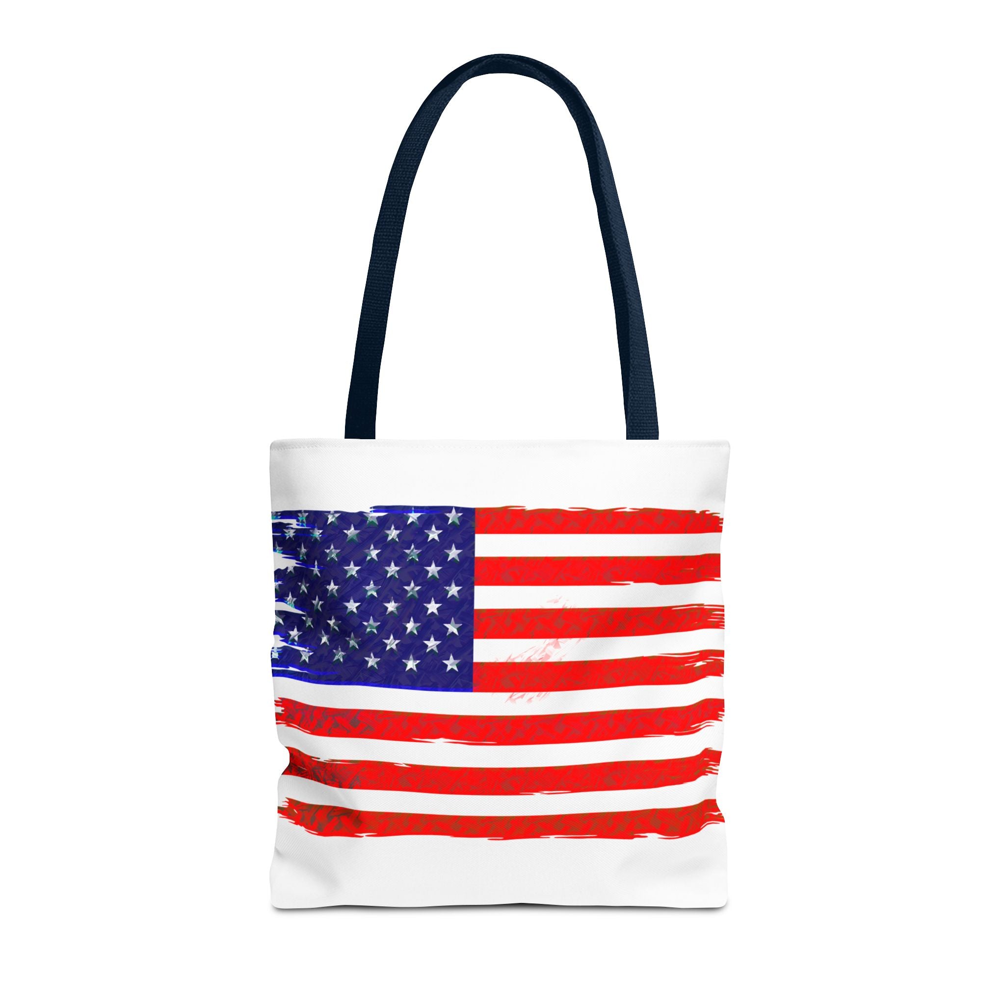 Patriotic Tote Bag, American Flag Bag, Eco-Friendly Bag, Independence Day Gift, Summer Picnic Essentials