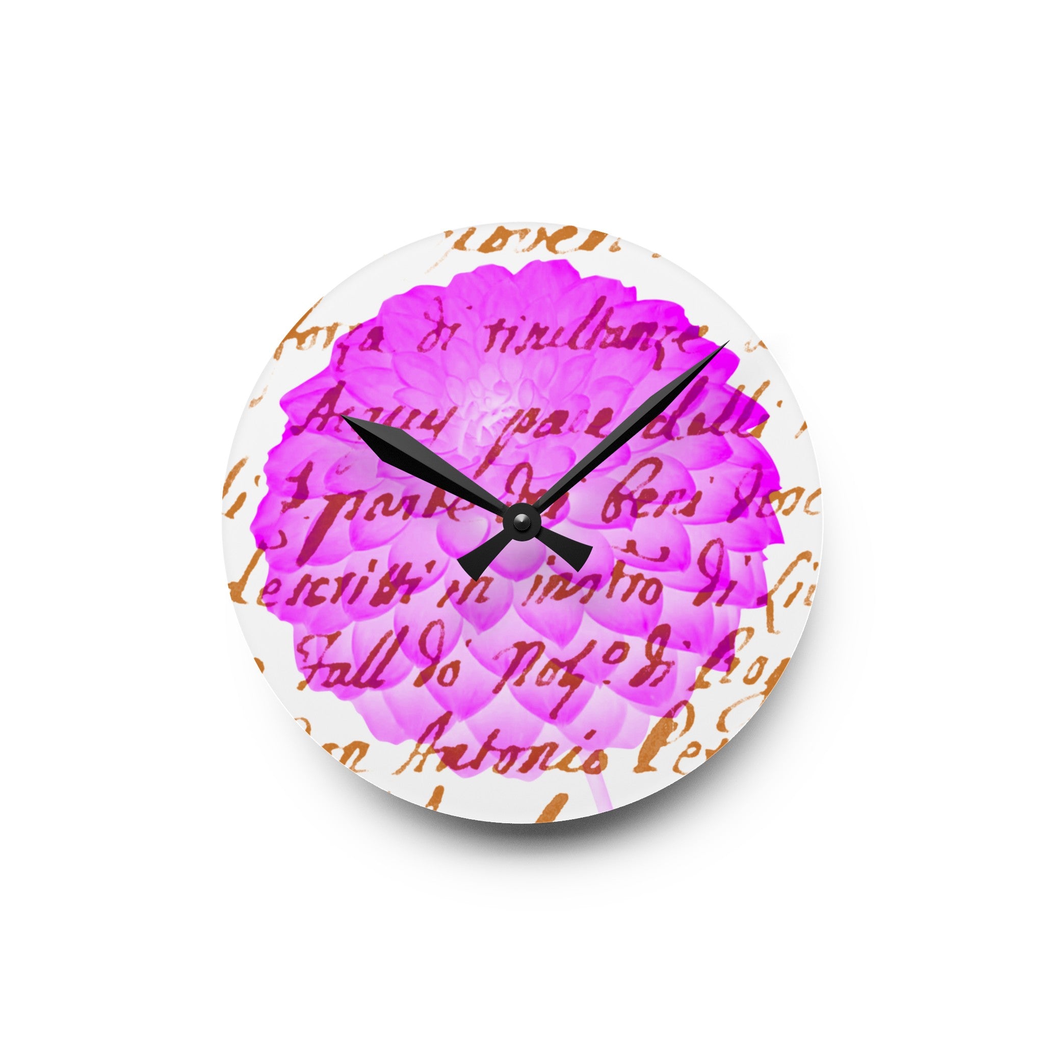 OROLOGIO Acrylic Wall Clock