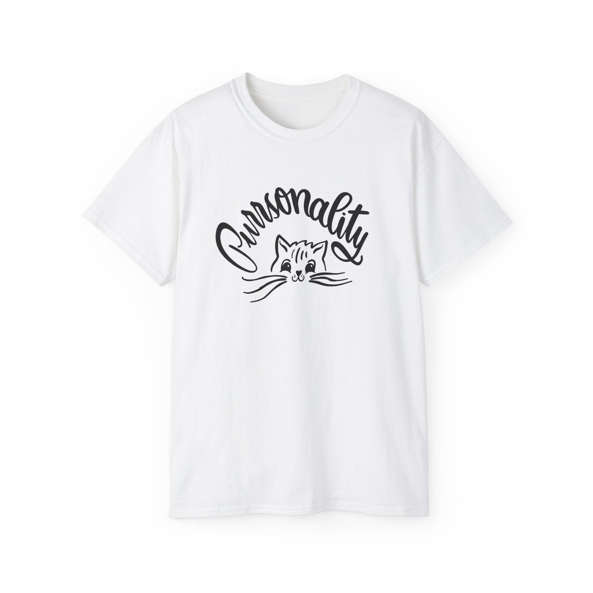 Personality Cat Unisex Ultra Cotton Tee - Cute & Comfy Cat Lover Shirt