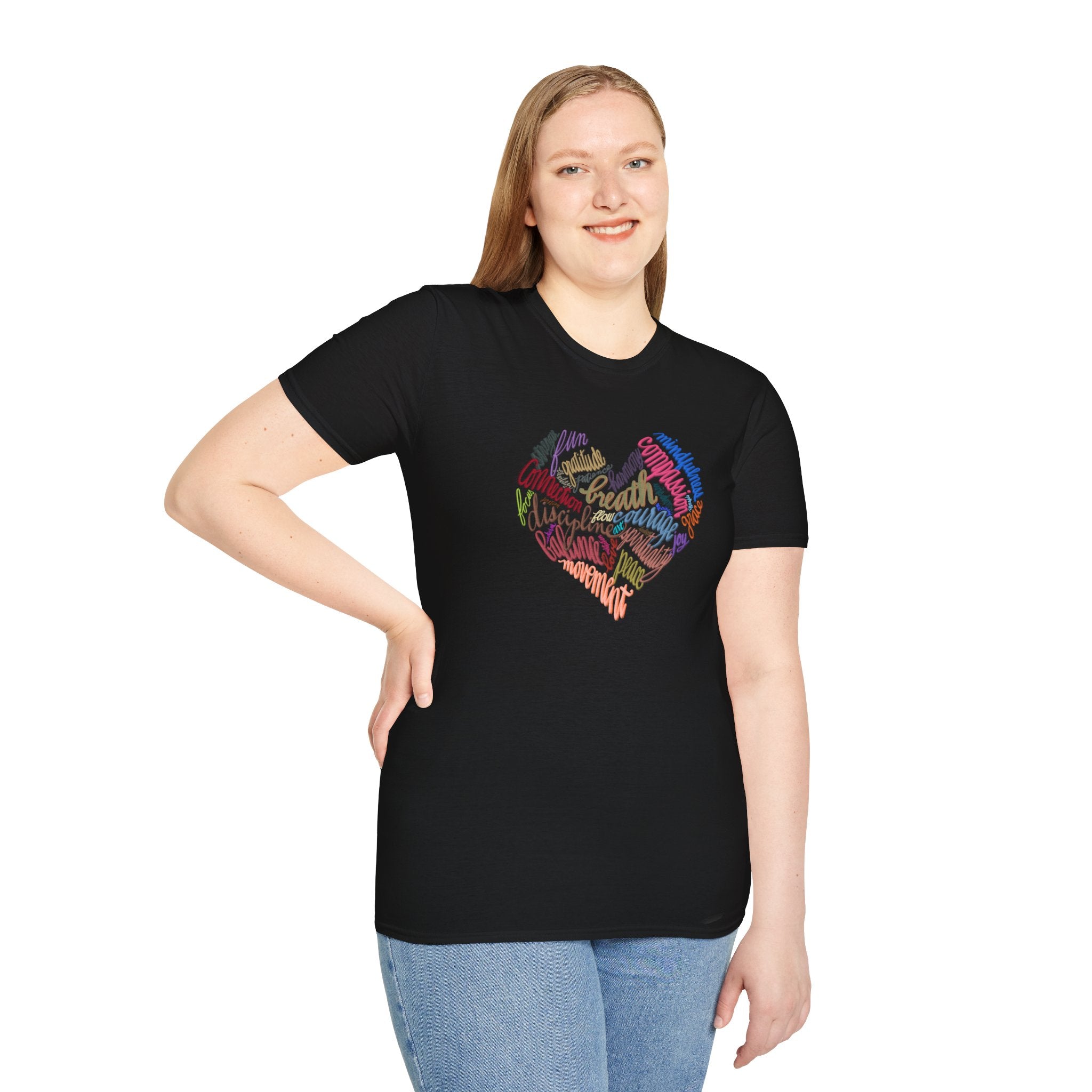 YOGA HAS MY HEART Softstyle T-Shirt