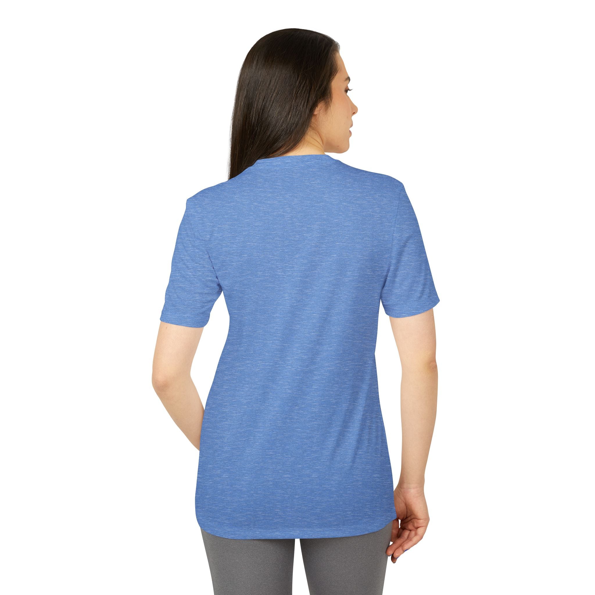 Inspirational Adidas Unisex Sport T-shirt - "You Are Here for a Reason"