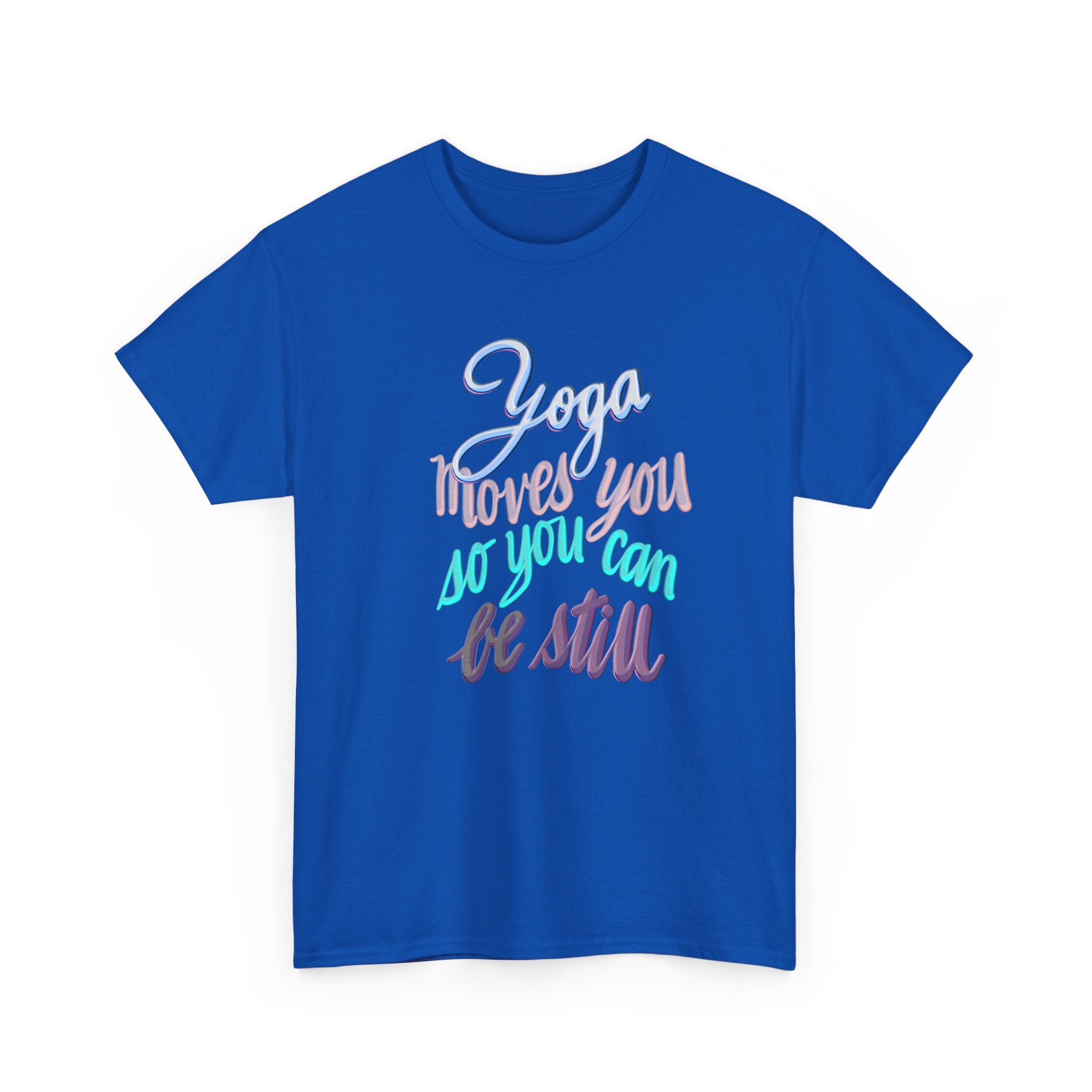Yoga Moves You Unisex Heavy Cotton Tee