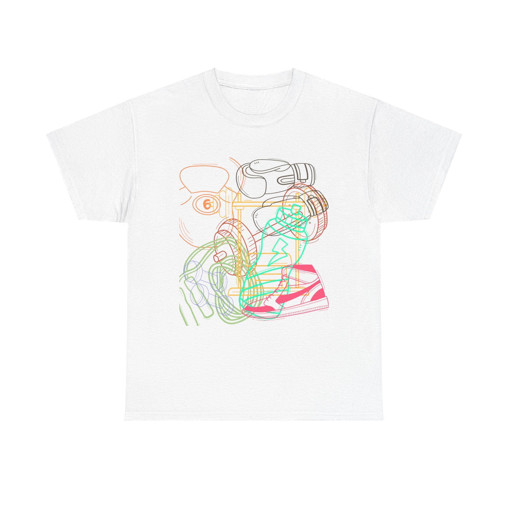 MY WORKOUT SHIRT Unisex Heavy Cotton Tee