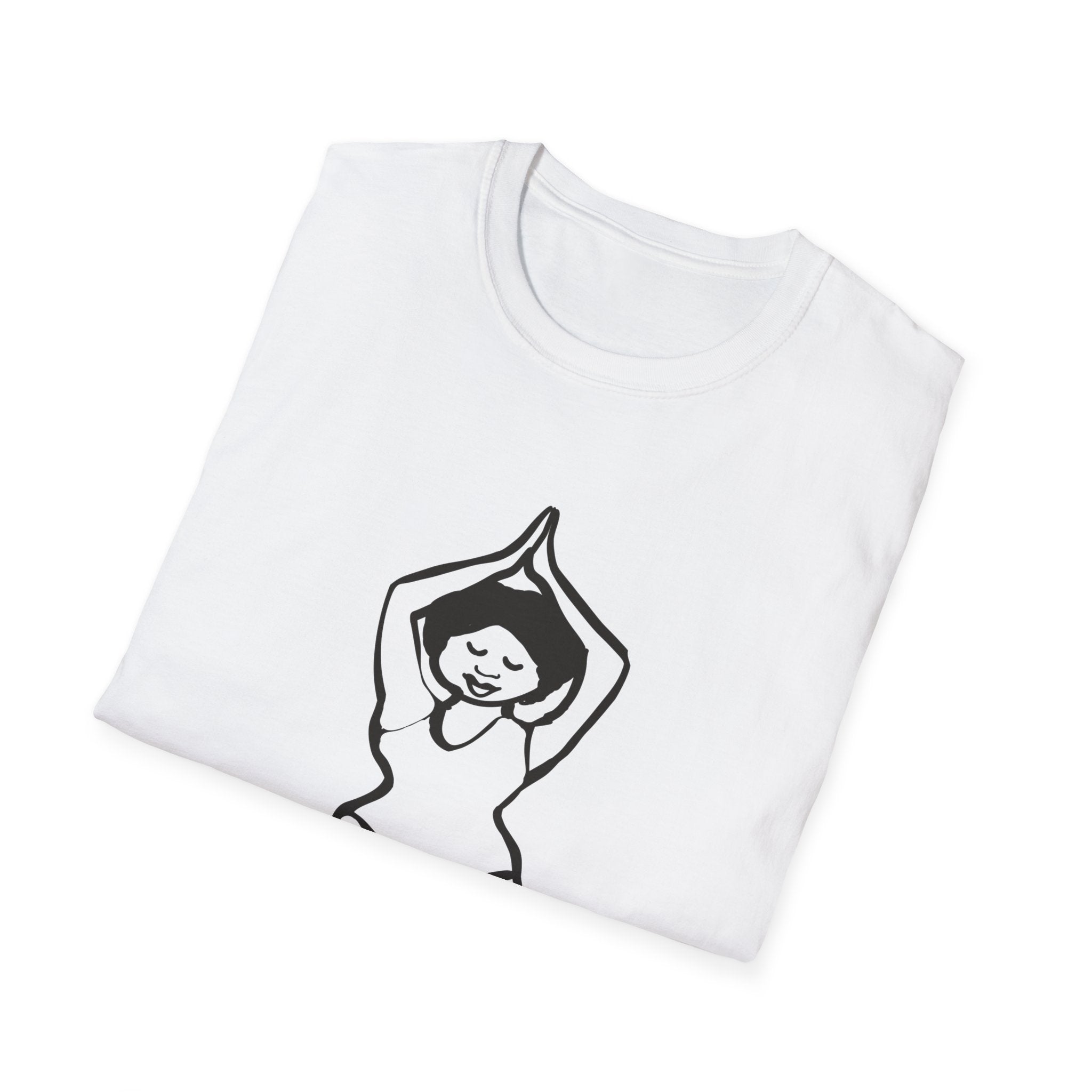 You go; Yoga Girl T-Shirt | Inclusive Yoga and Happiness