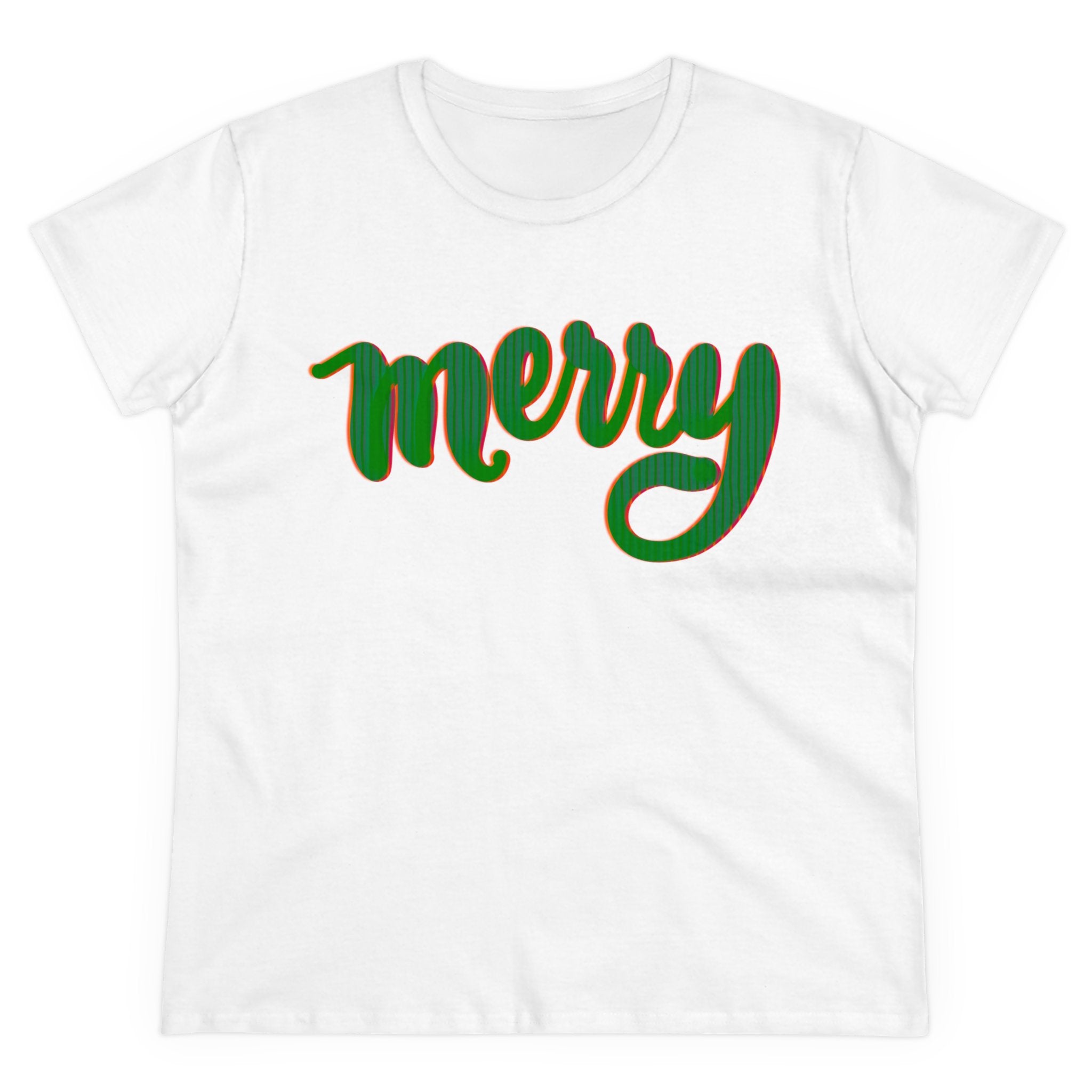 MERRY Women's Midweight Cotton Tee