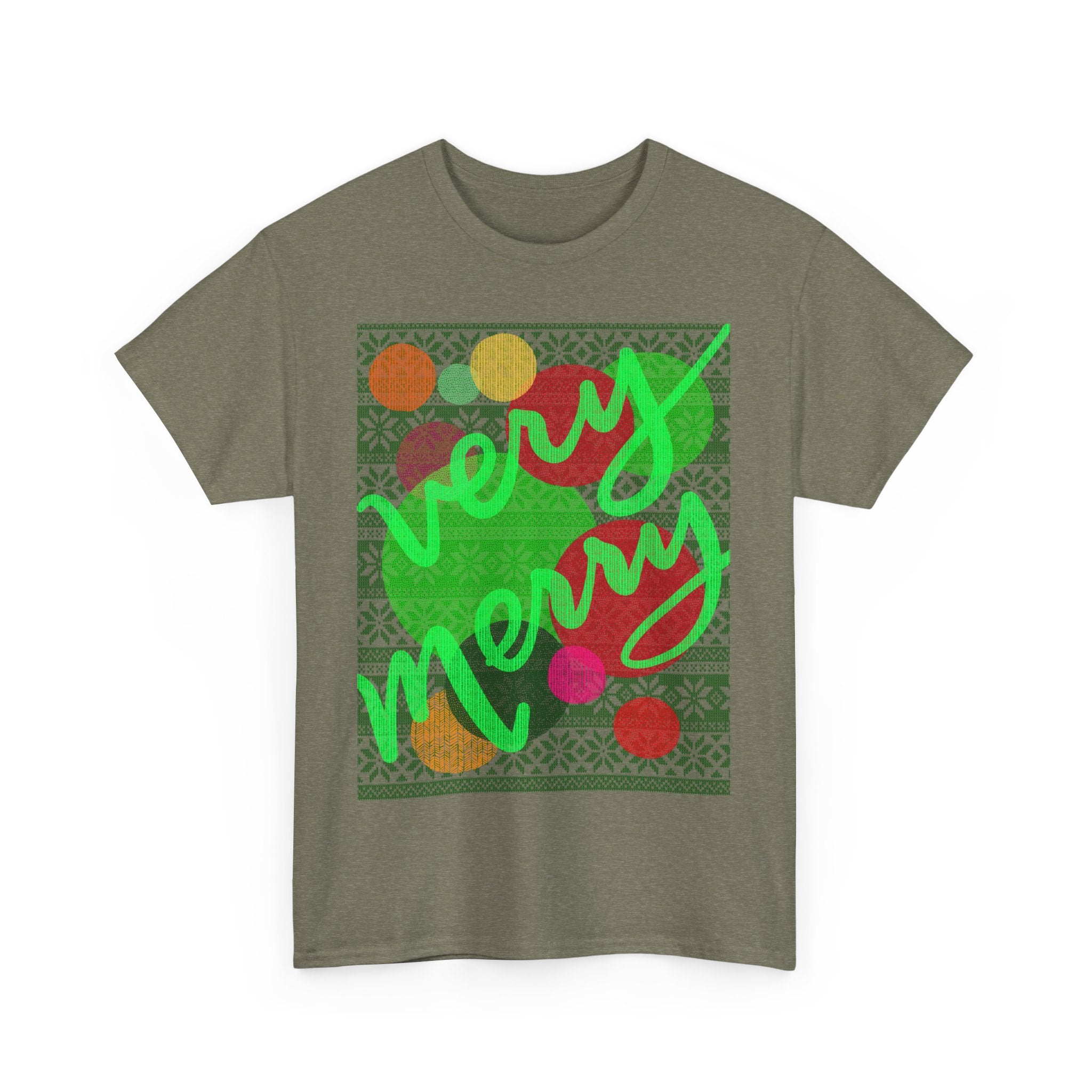 VERY MERRY Heavy Cotton Tee