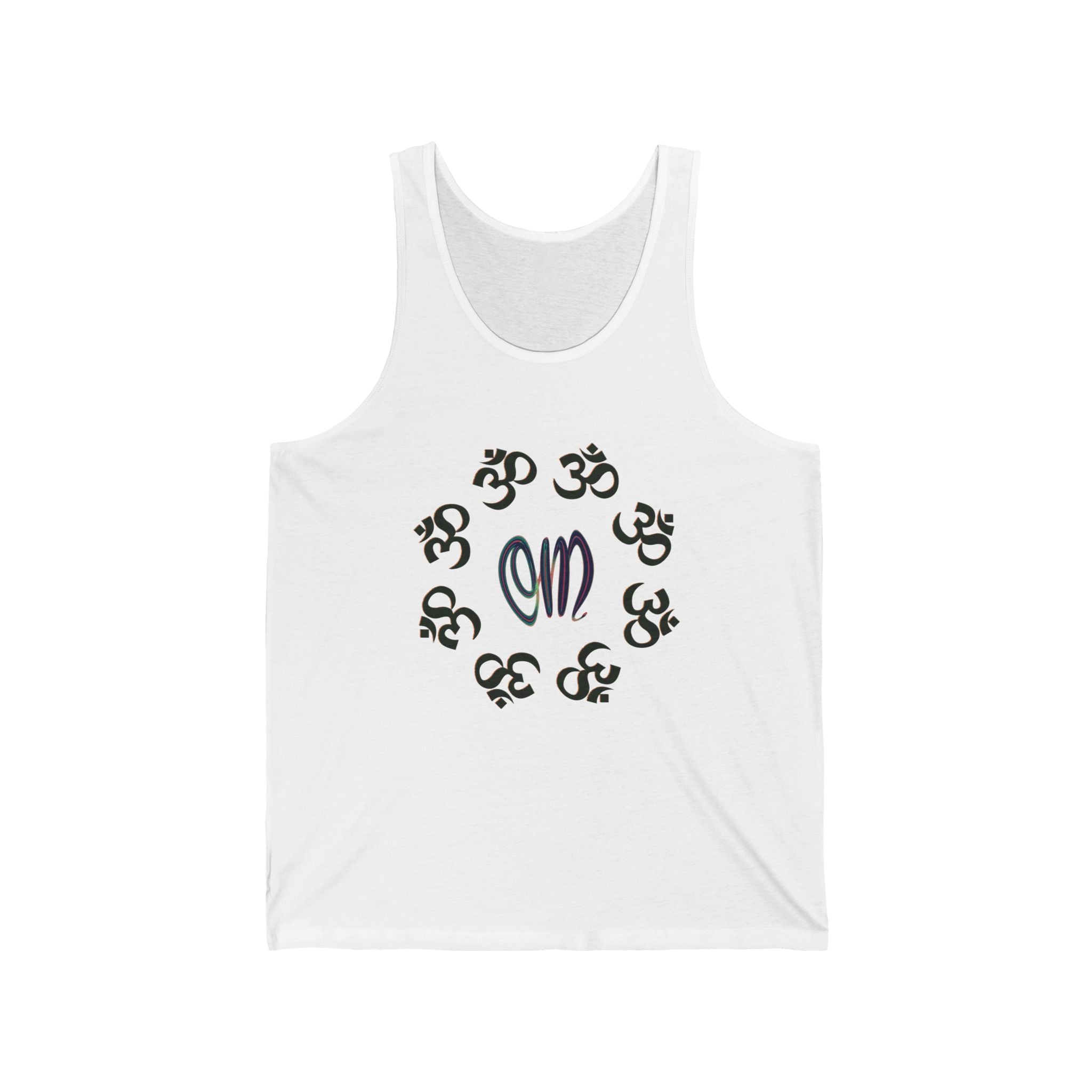 Namaste Om Unisex Jersey Tank - Yoga & Meditation Wear