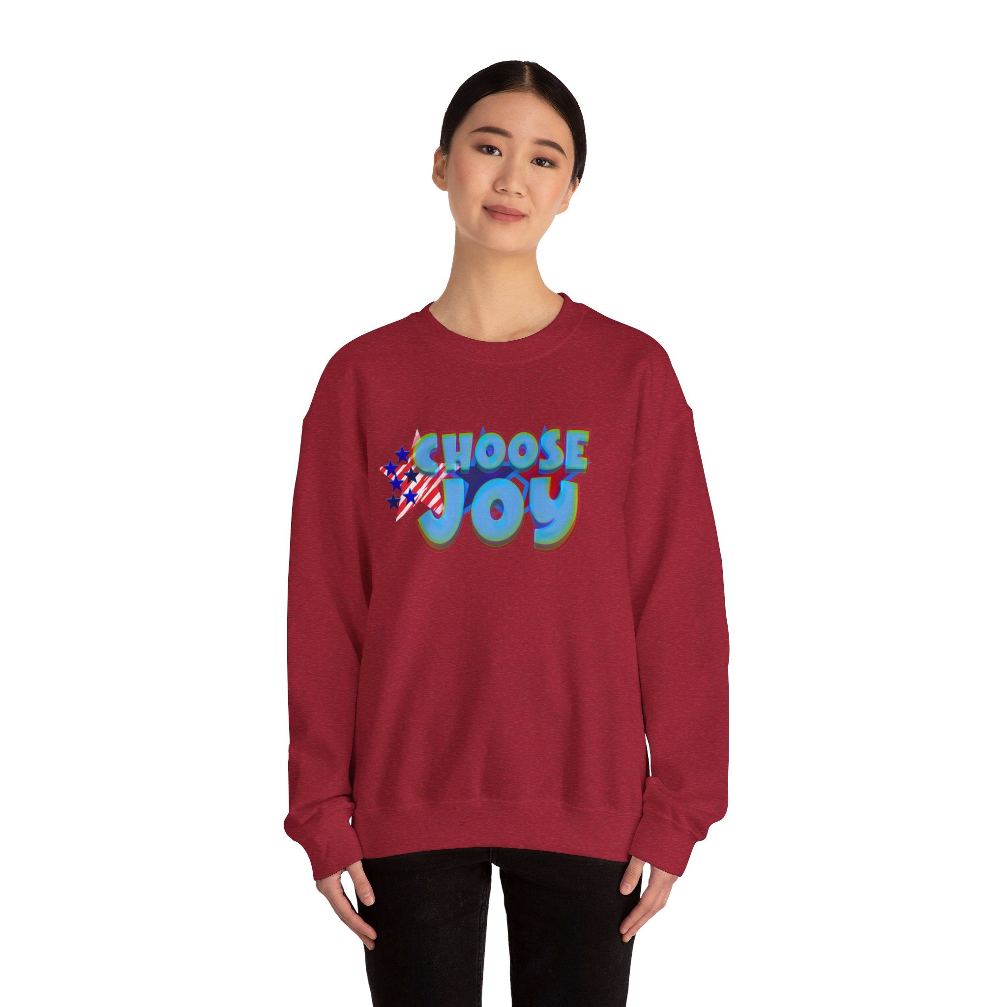 CHOOSE JOY Unisex Heavy Blend™ Crewneck Sweatshirt