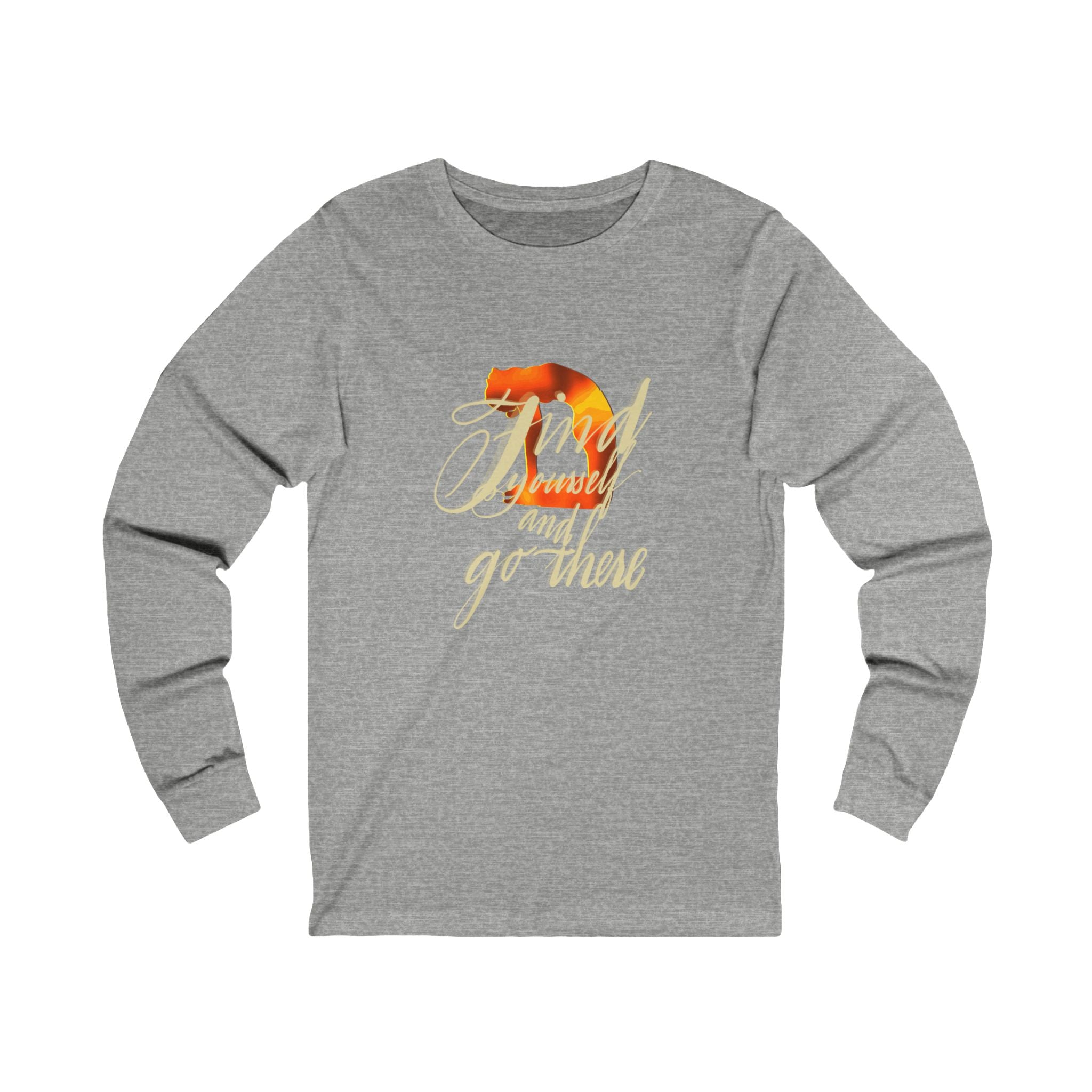 FIND YOURSELF YOGA Unisex Jersey Long Sleeve Tee