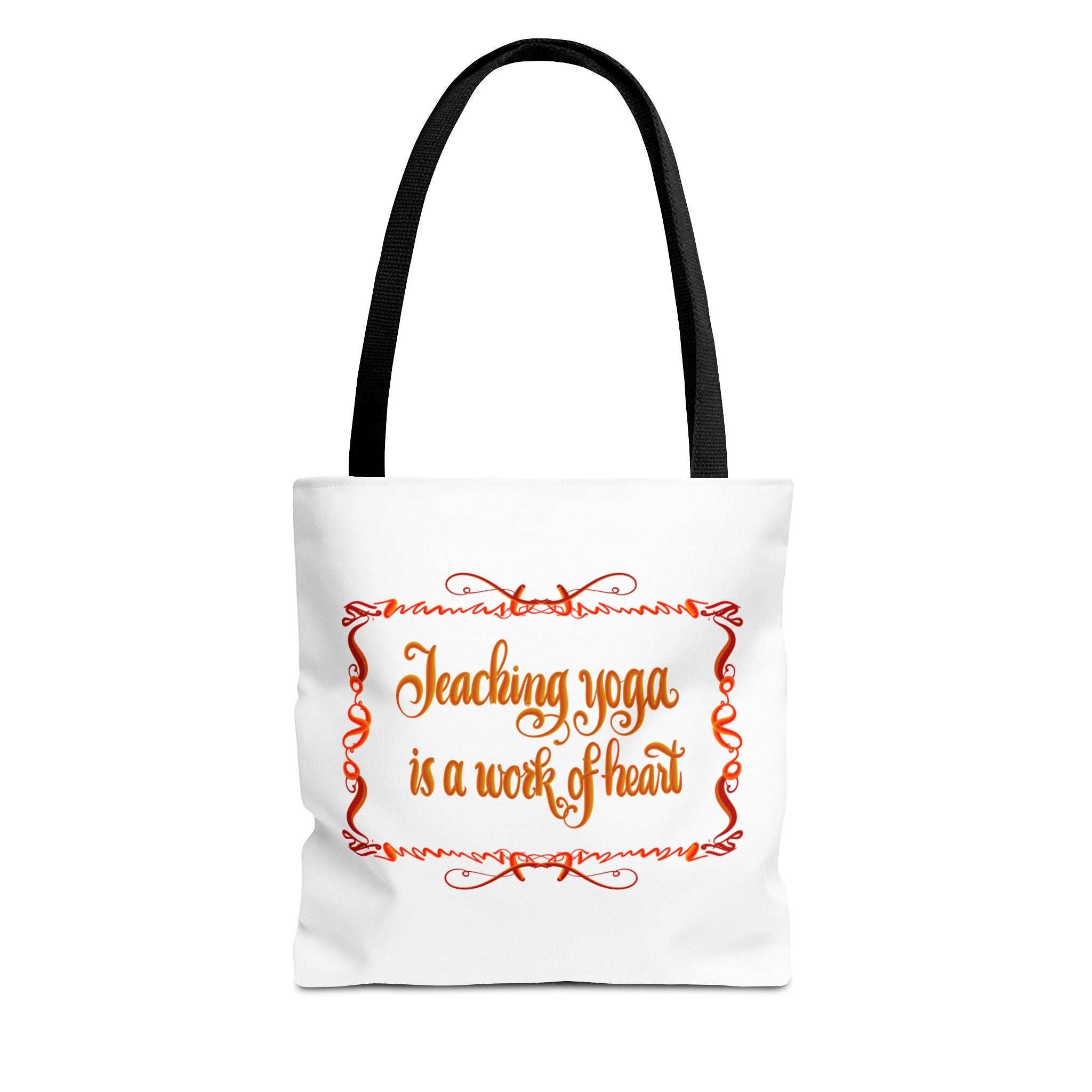 Yoga Teacher Tote Bag – "Teaching Yoga is a Work of Heart"