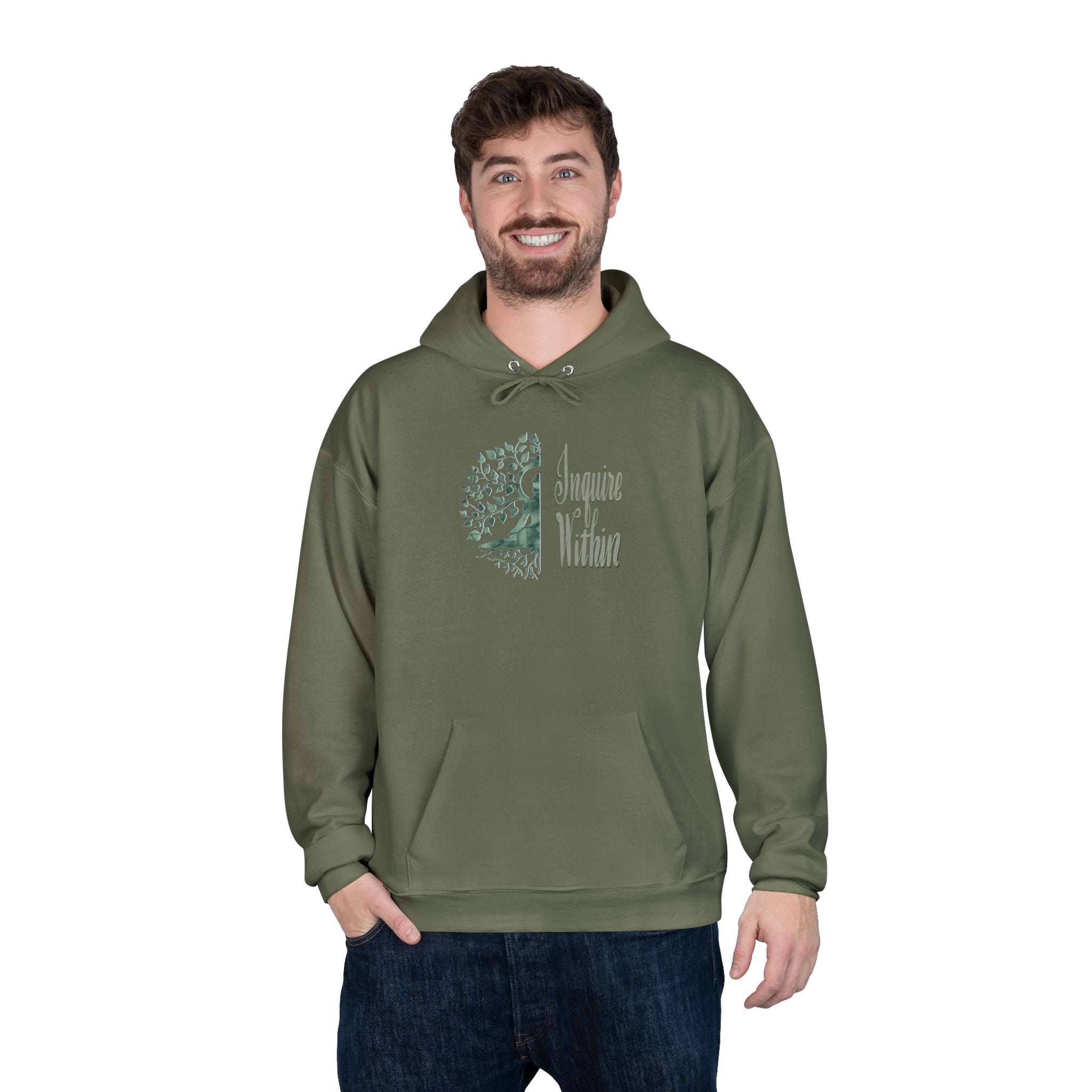 Eco-Friendly Mindfulness Hoodie - 'Imagine Within'