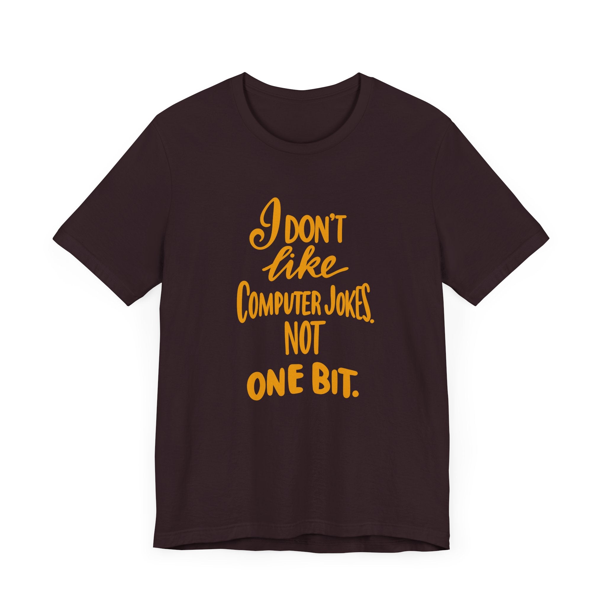 Funny Computer Joke Unisex Short Sleeve Tee - Perfect for Tech Lovers