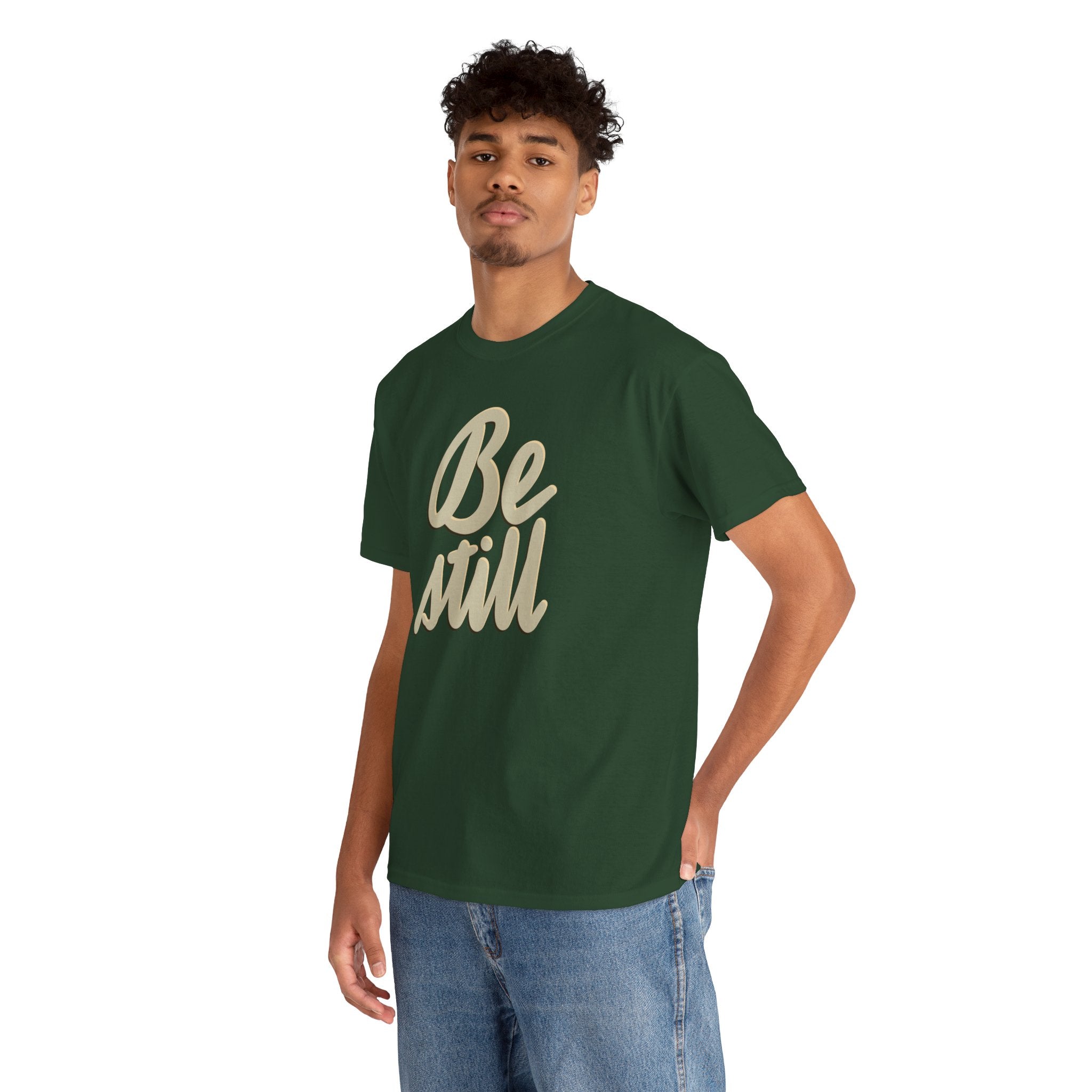 BE STILL Heavy Cotton Tee