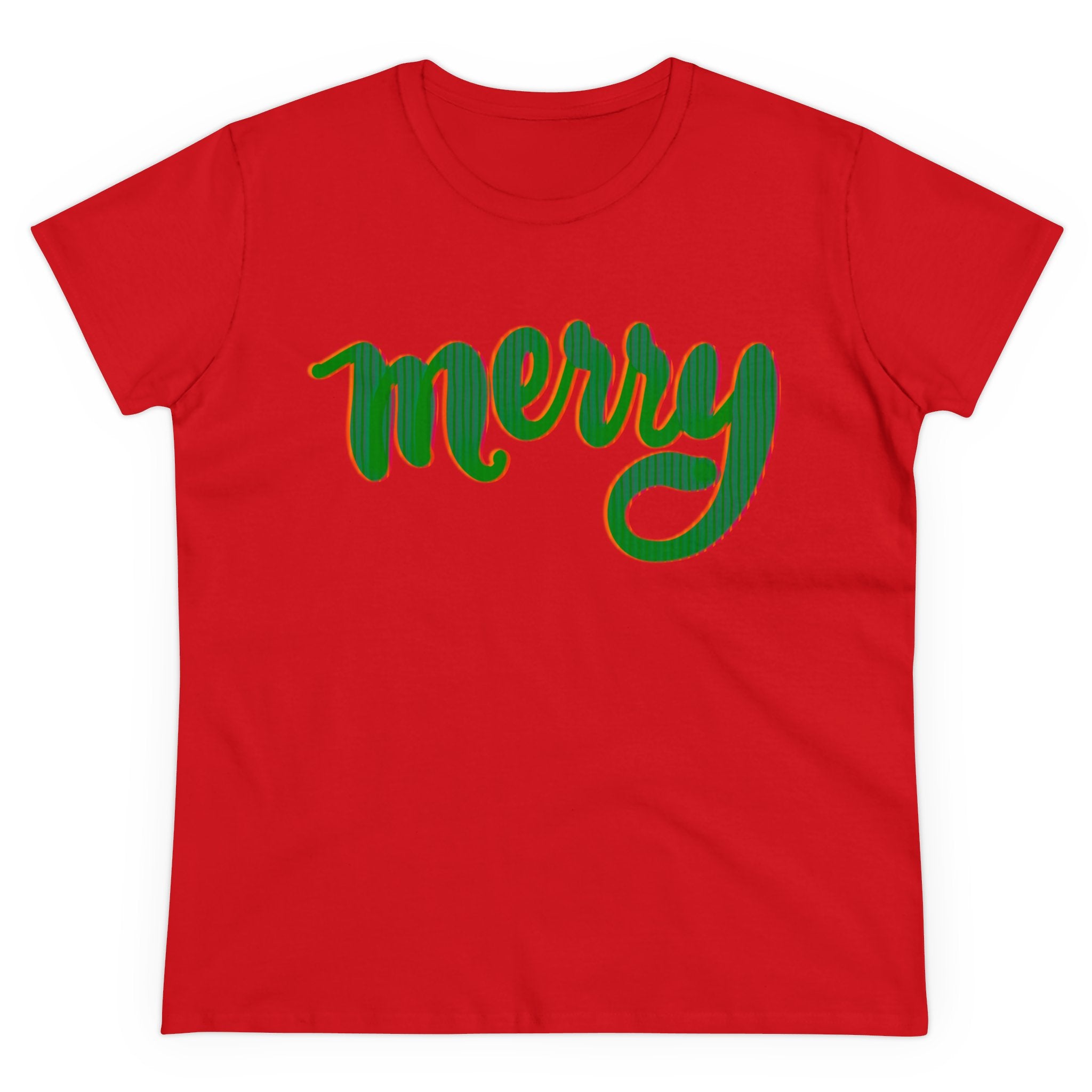 MERRY Women's Midweight Cotton Tee
