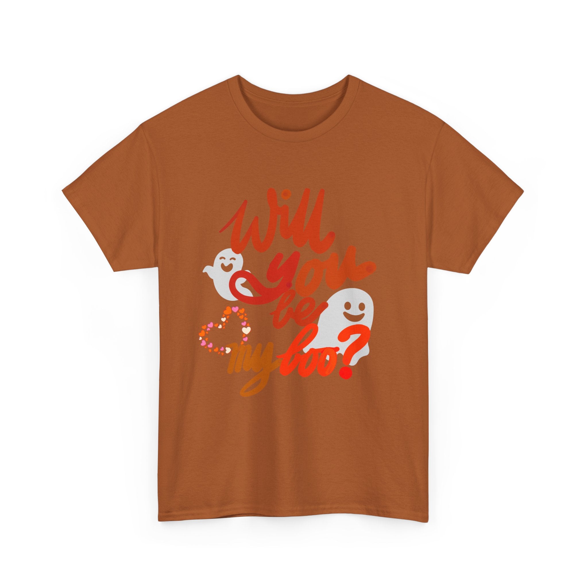 BE MY BOO? Unisex Heavy Cotton Tee