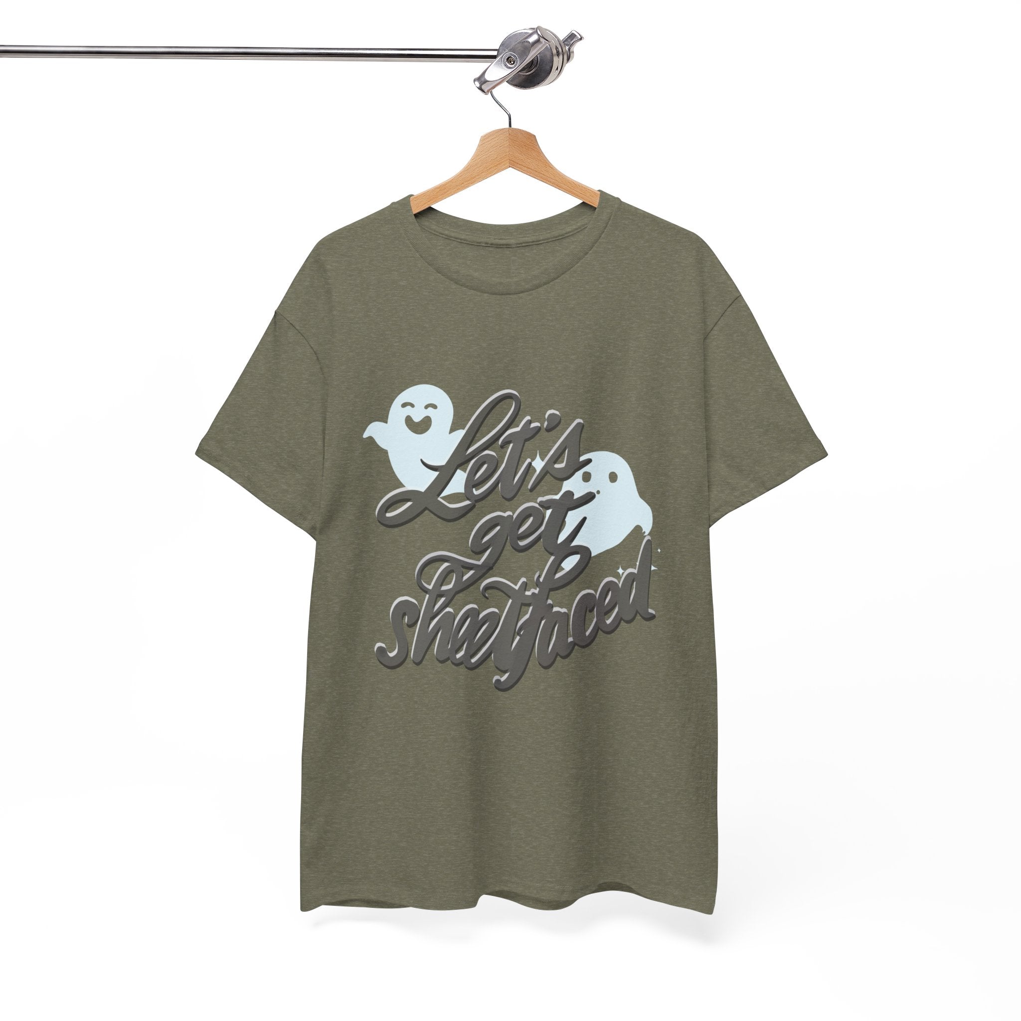 Halloween SHEETFACED Unisex Tee with Original Design by Cecile