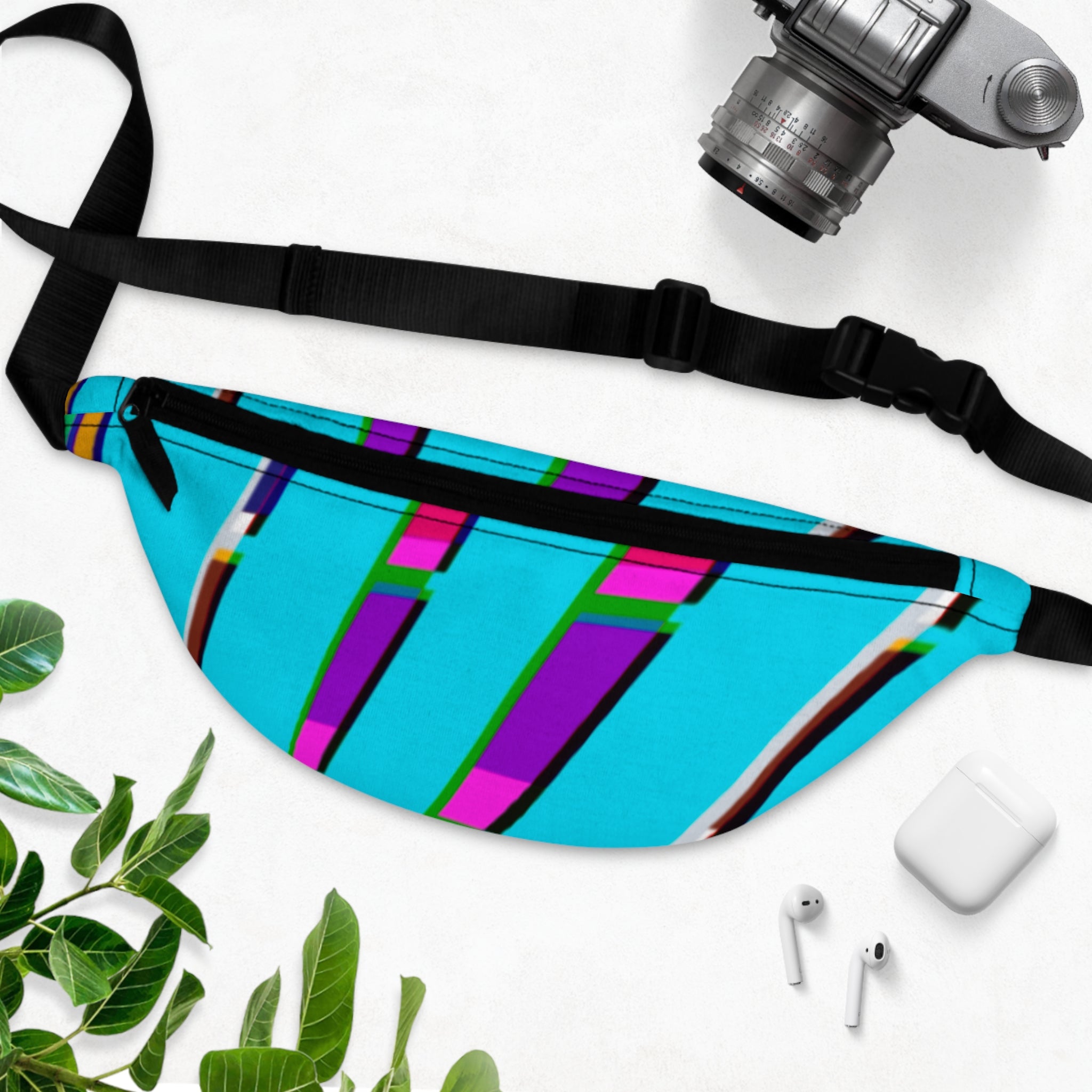 BRIGHT BARS AND STRIPES Fanny Pack