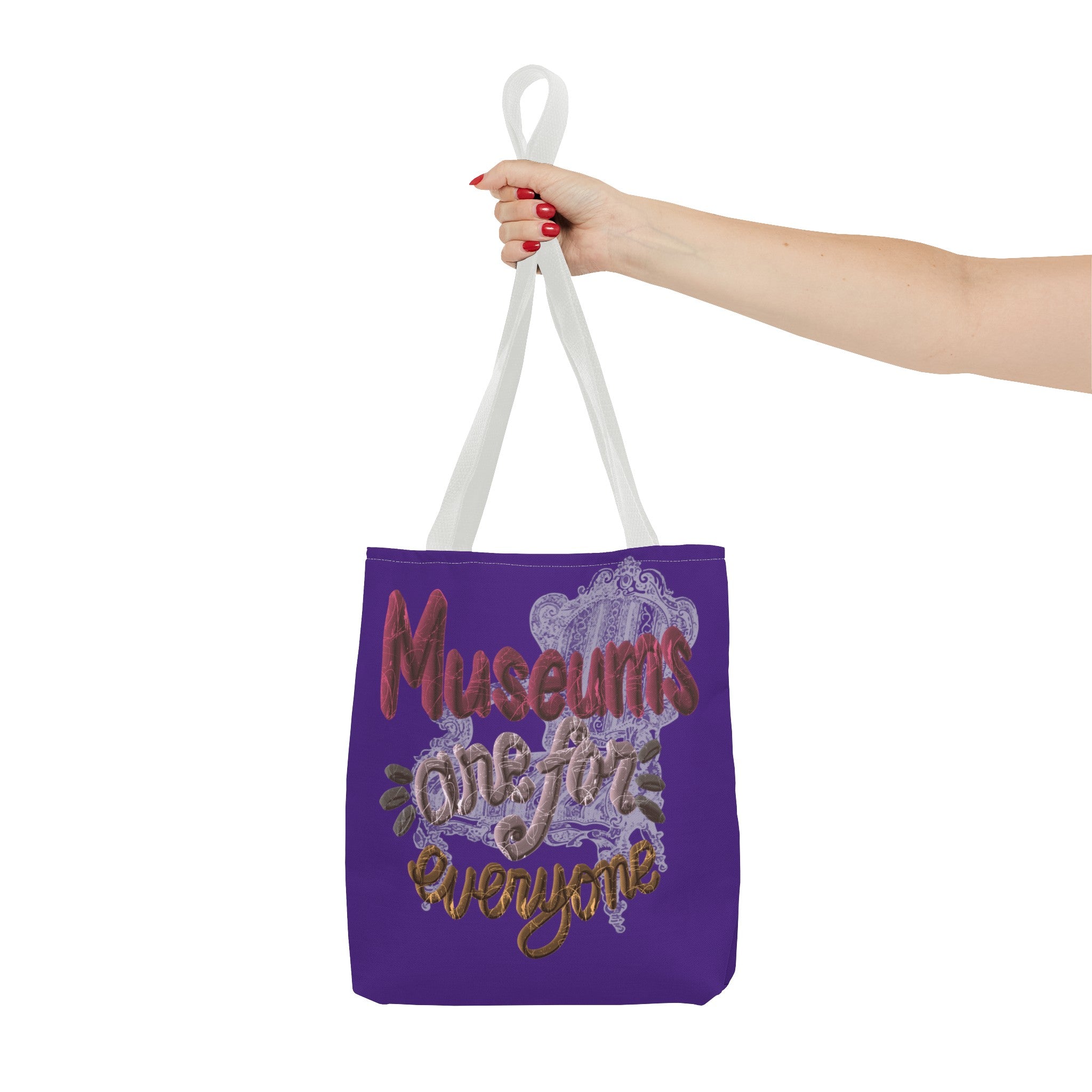 MUSEUMS ARE FOR EVERYONE W CHAIR Tote Bag (AOP)