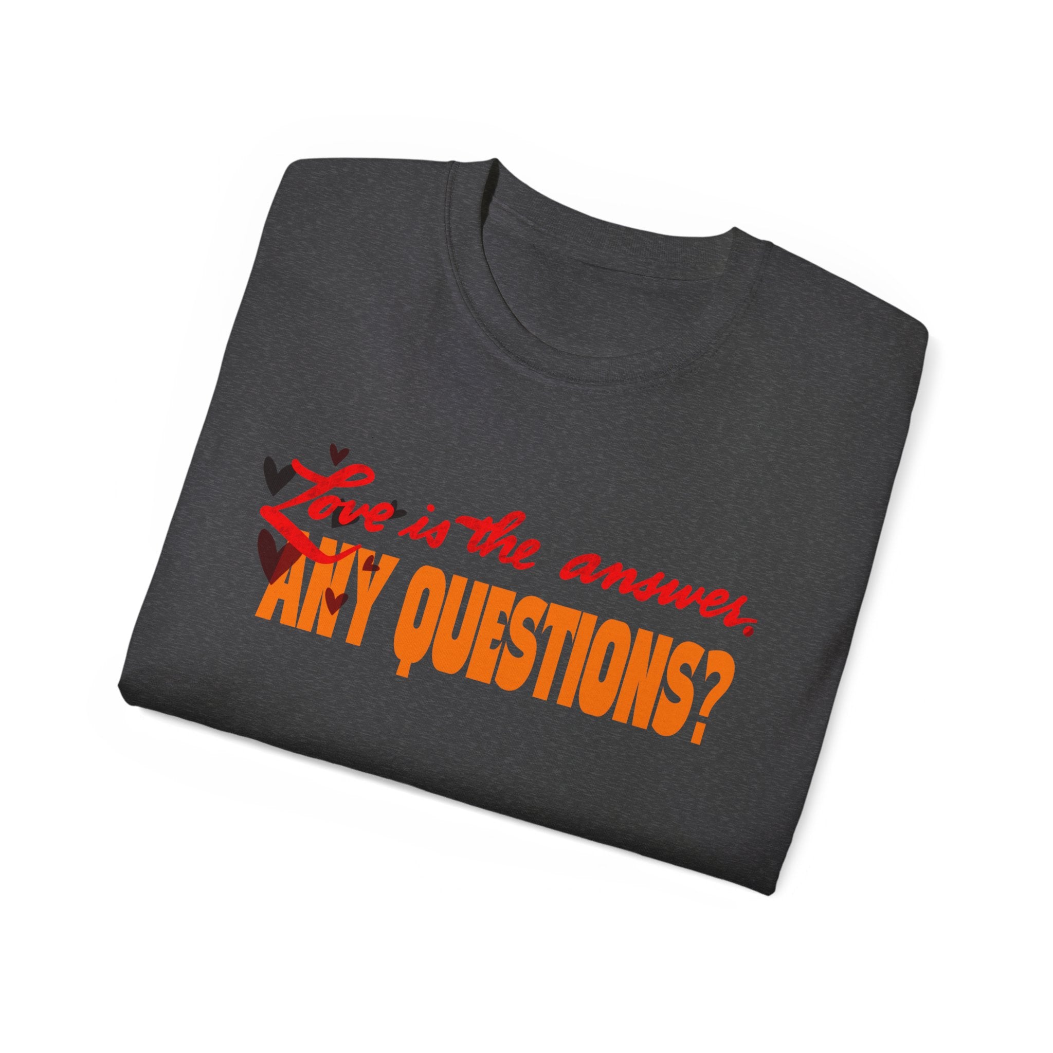 LOVE IS THE ANSWER Unisex Ultra Cotton Tee