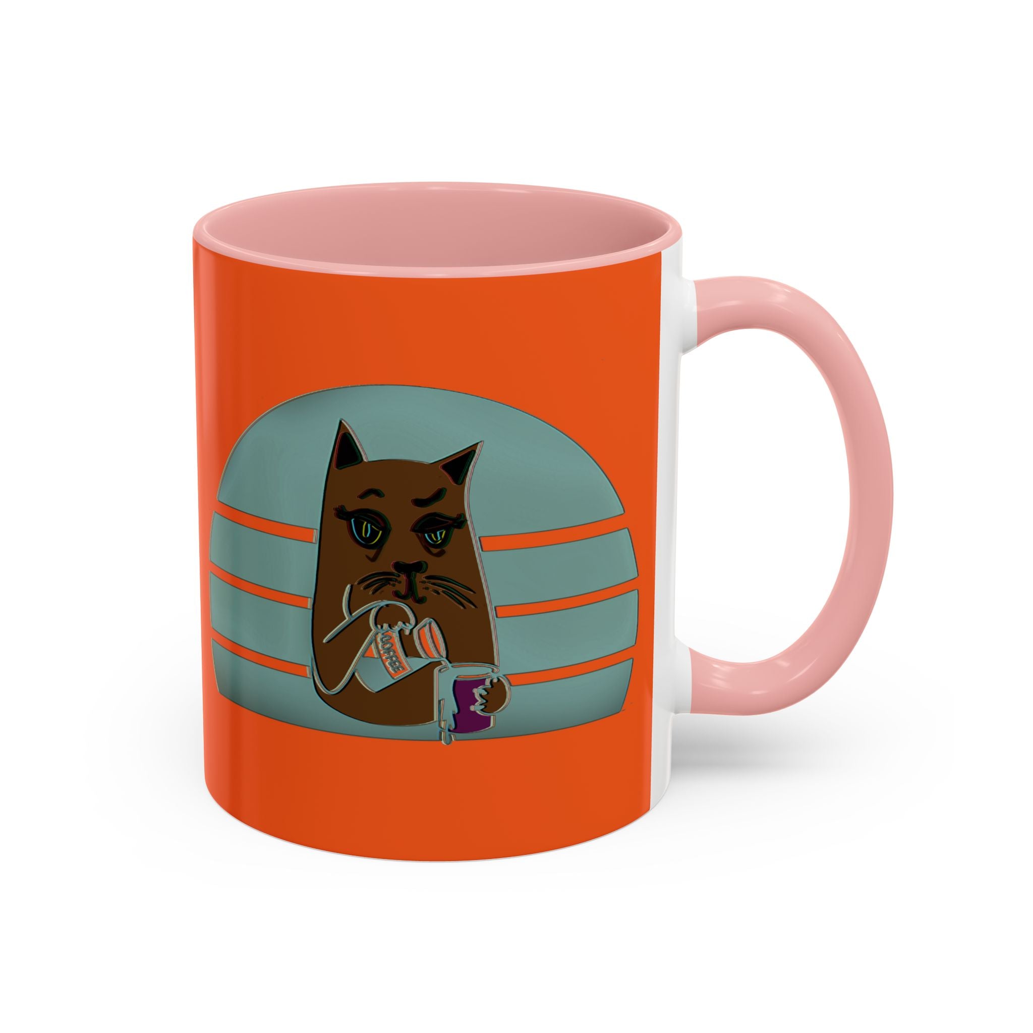 Mug - MEH Cat Accent Mug 11 oz - Funny Beverage