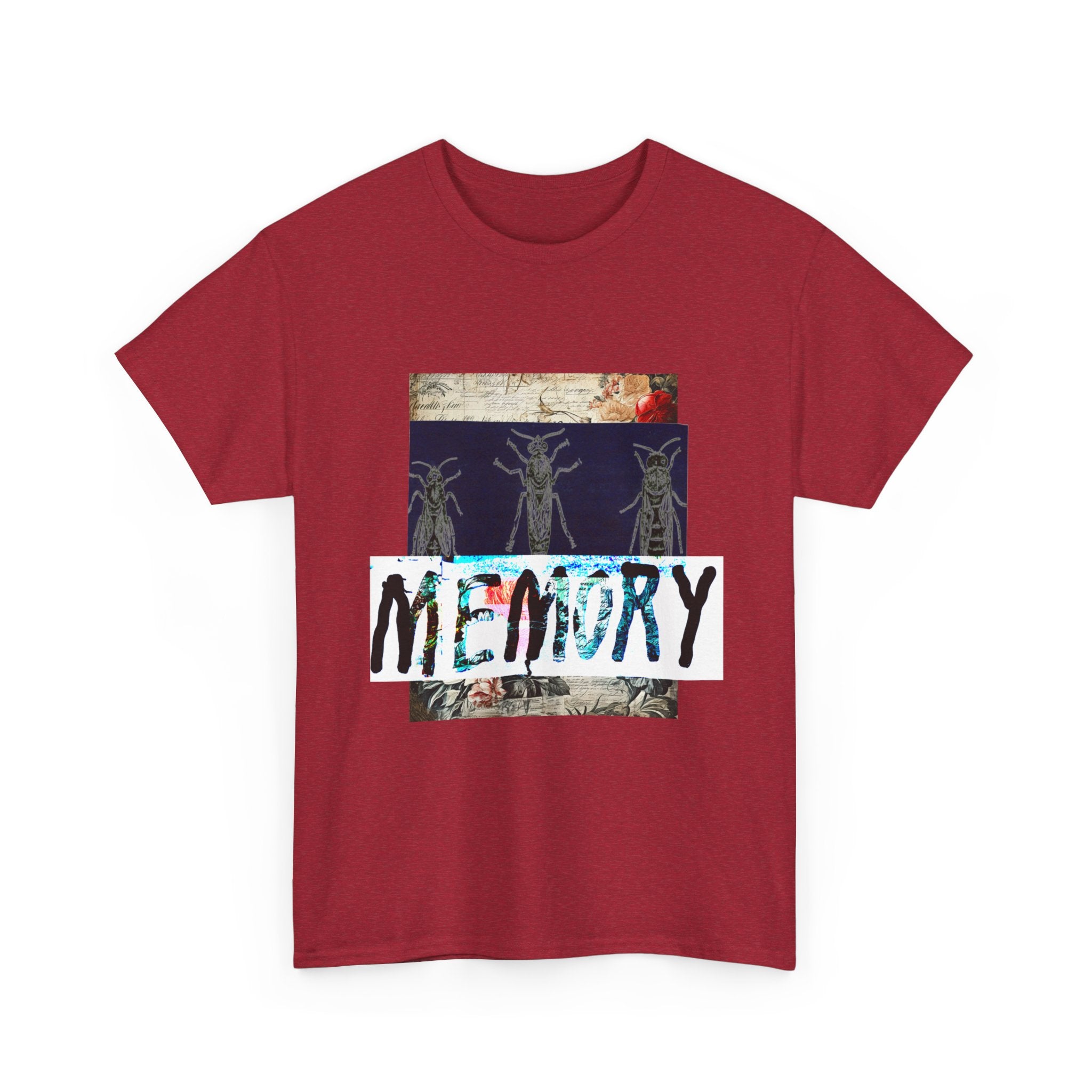 Memory Graphic Unisex Heavy Cotton Tee - Retro Vintage Style