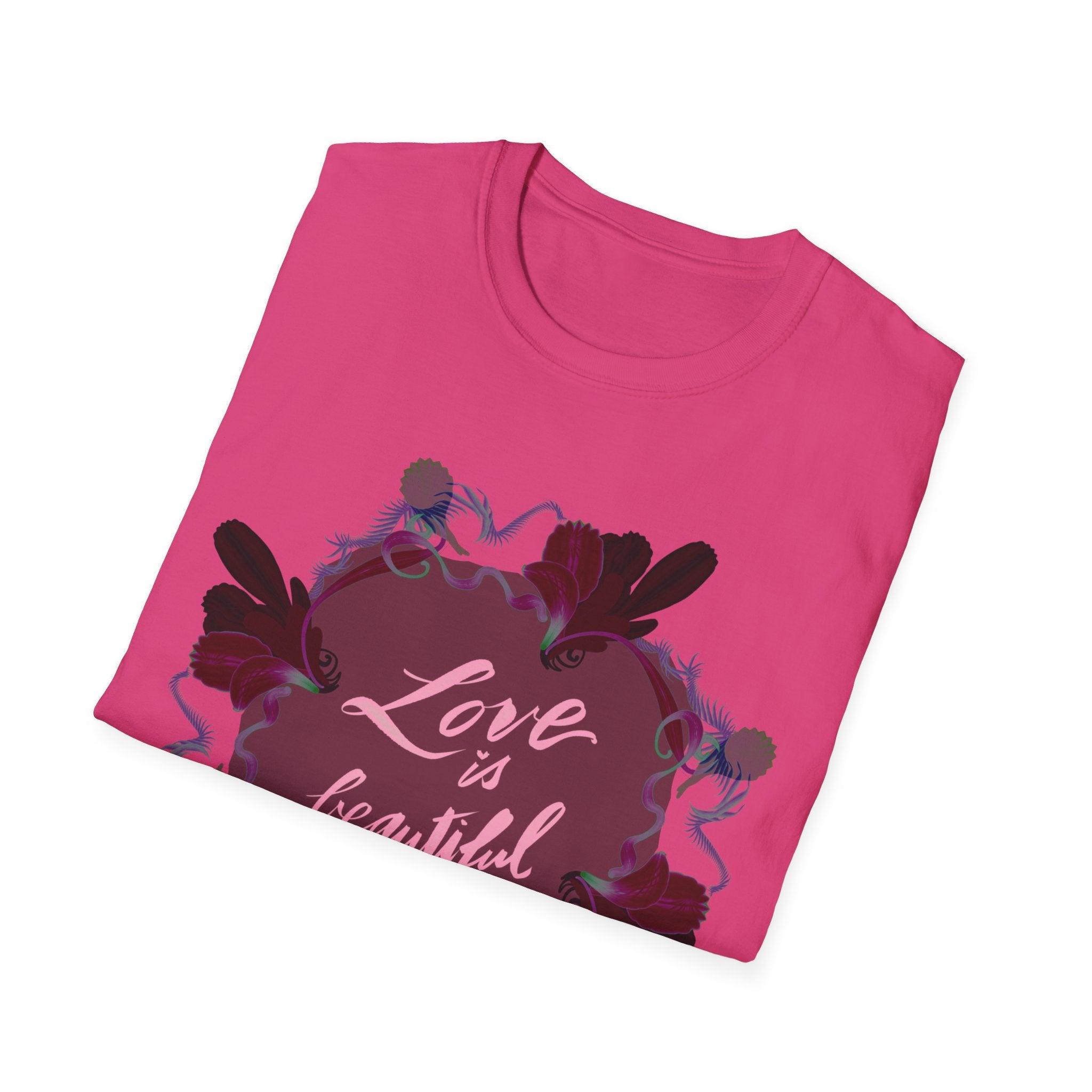 LOVE IS BEAUTIFUL Softstyle T-Shirt