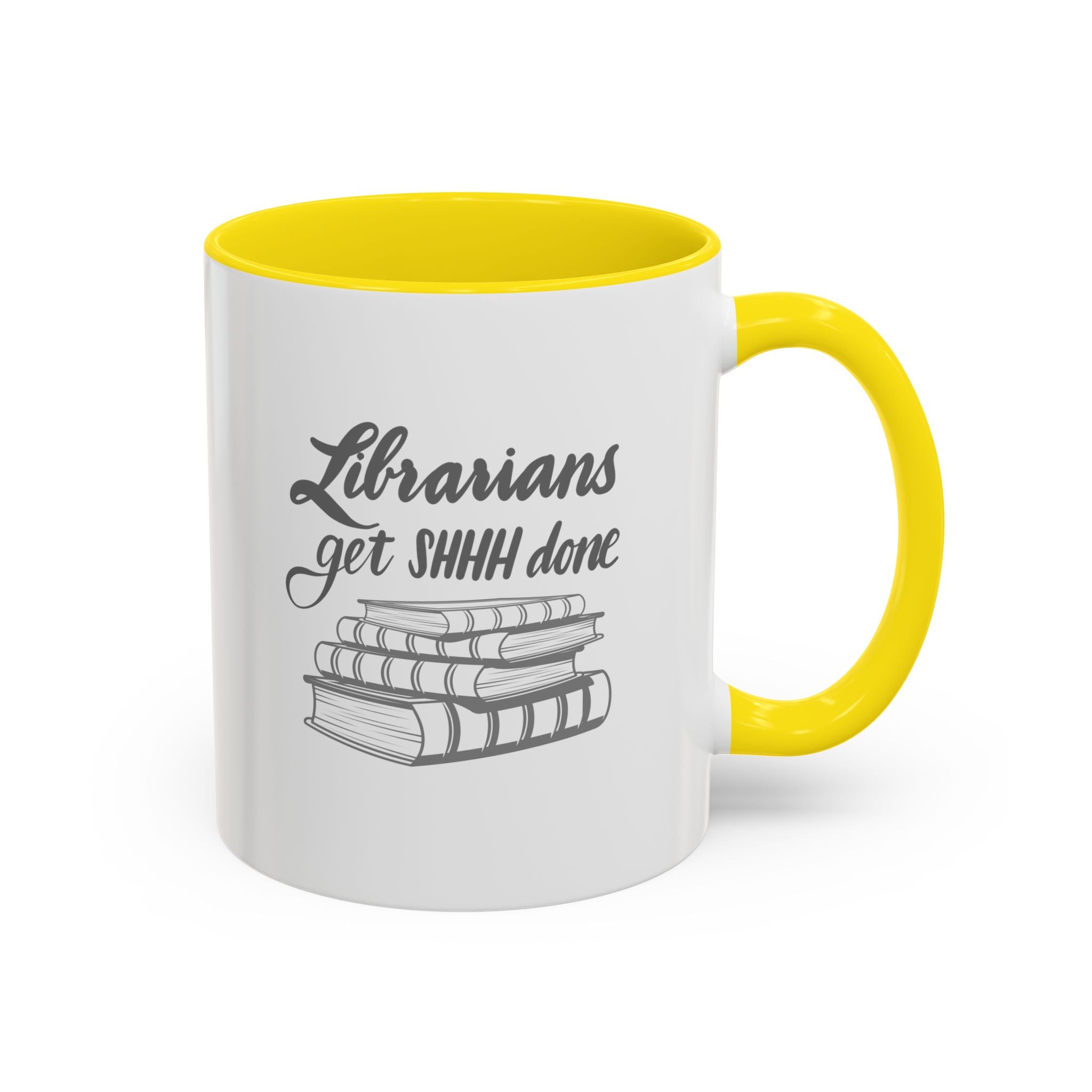 Librarians Get SHHH Done Coffee Mug - Perfect Gift for Book Lovers & Librarians