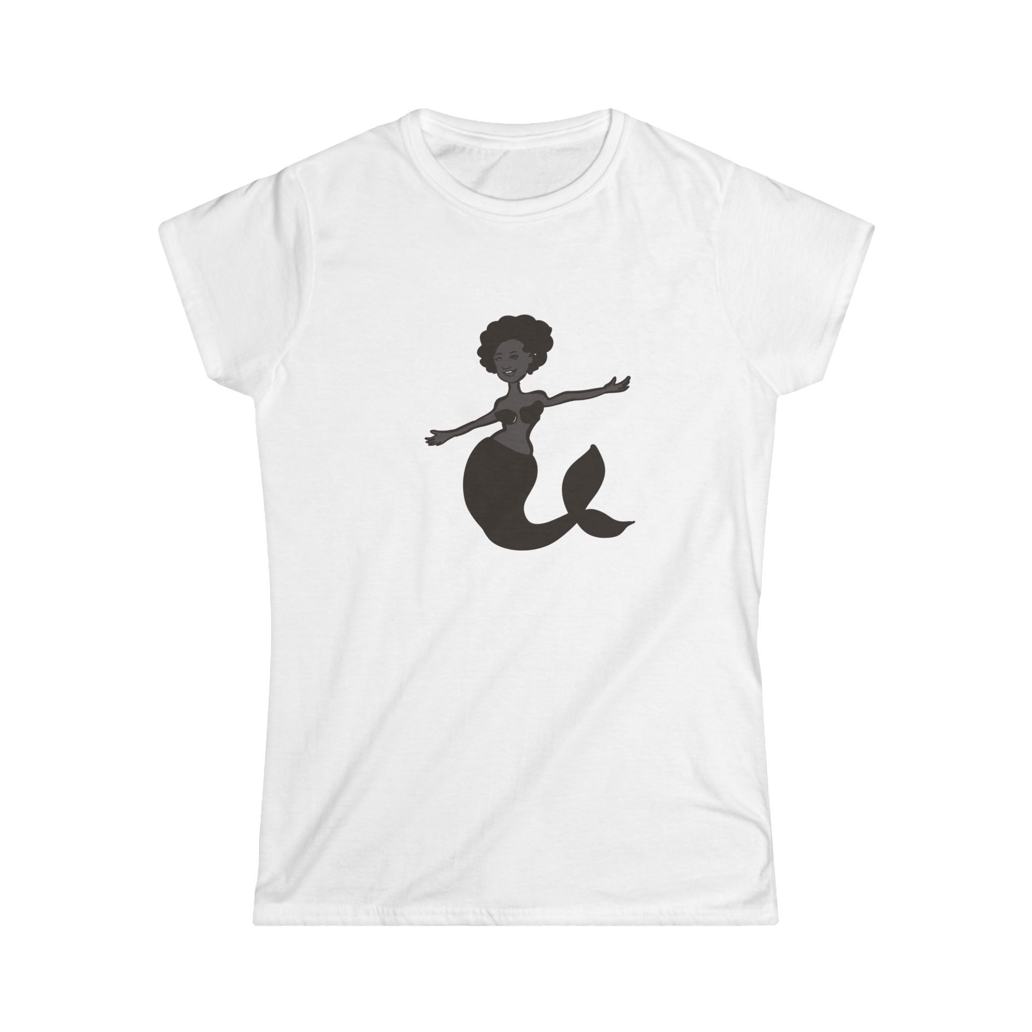 Mermaid Graphic Tee - Perfect for Beach Day, Summer Parties, Gifts for Mom, Women’s Fashion, Trendy Casual Wear