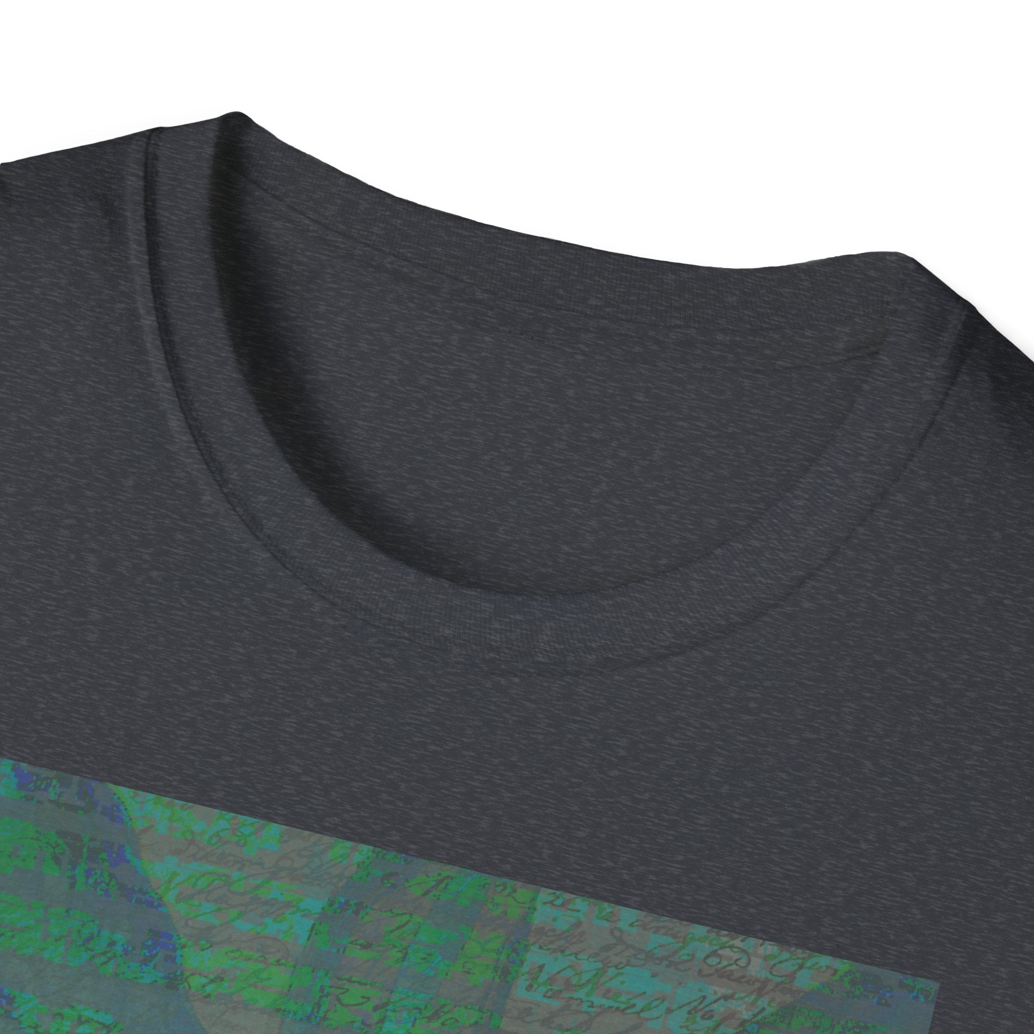 Artistic Unisex Softstyle T-Shirt - Modern Minimalist Design, Casual Wear, Everyday Top, Gift for Art Lovers, Unique Graphic Tee