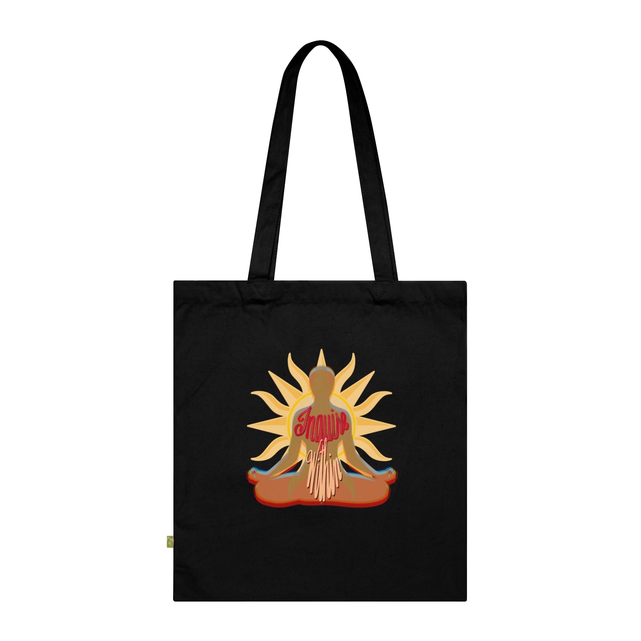 INQUIRE WITHIN Organic Cotton Tote Bag