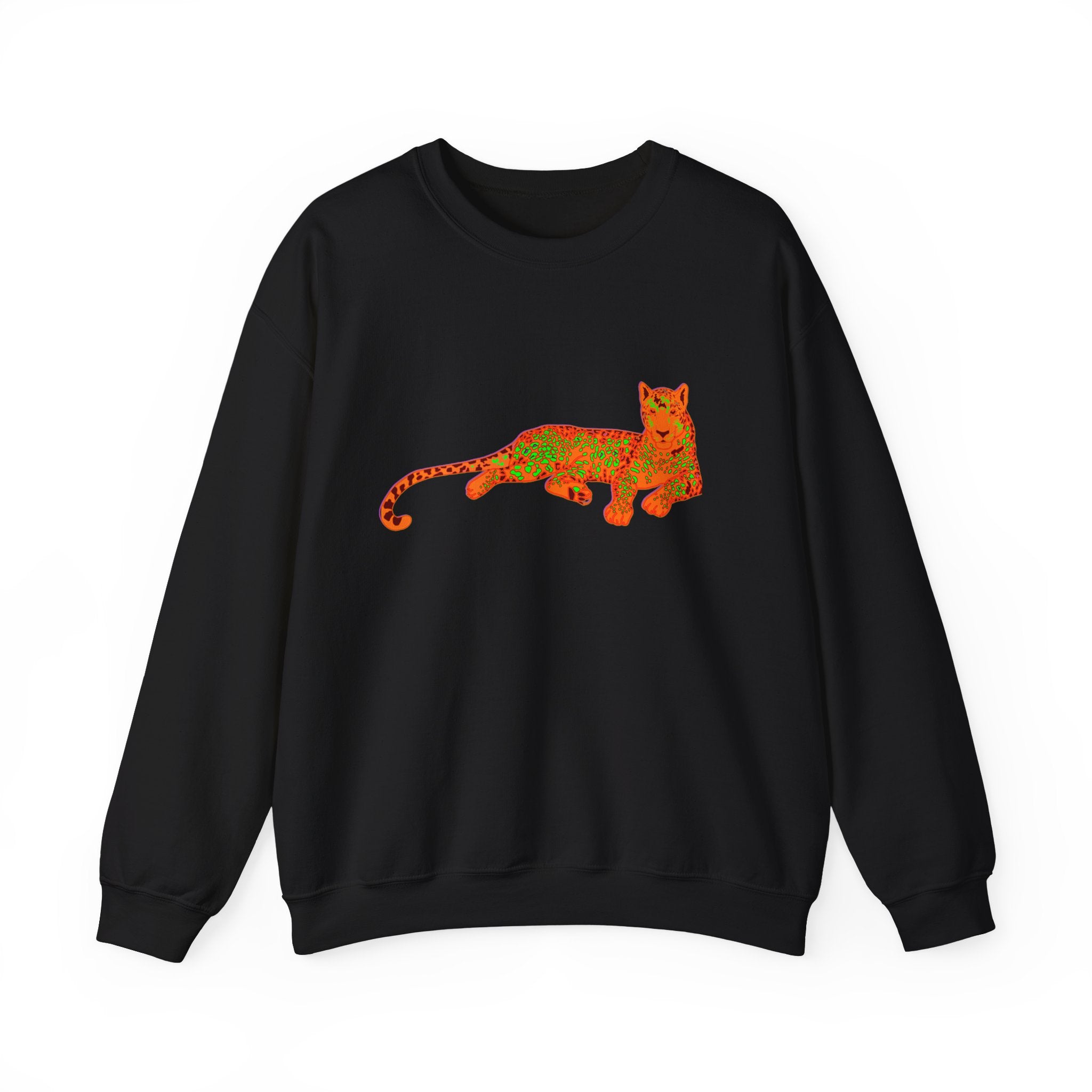 Colorful Leopard Crewneck Sweatshirt