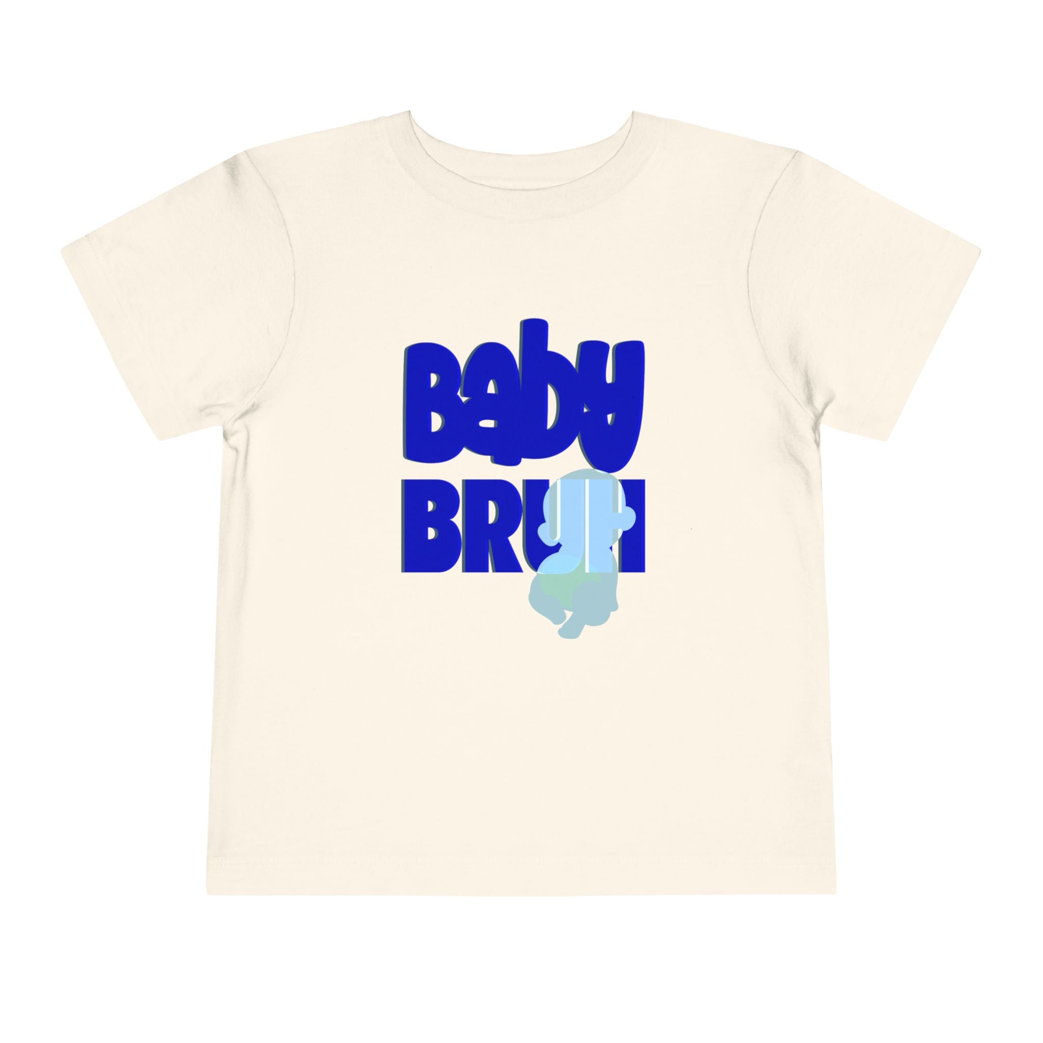 Toddler Tee BABY BRUH Cute Family Love Design