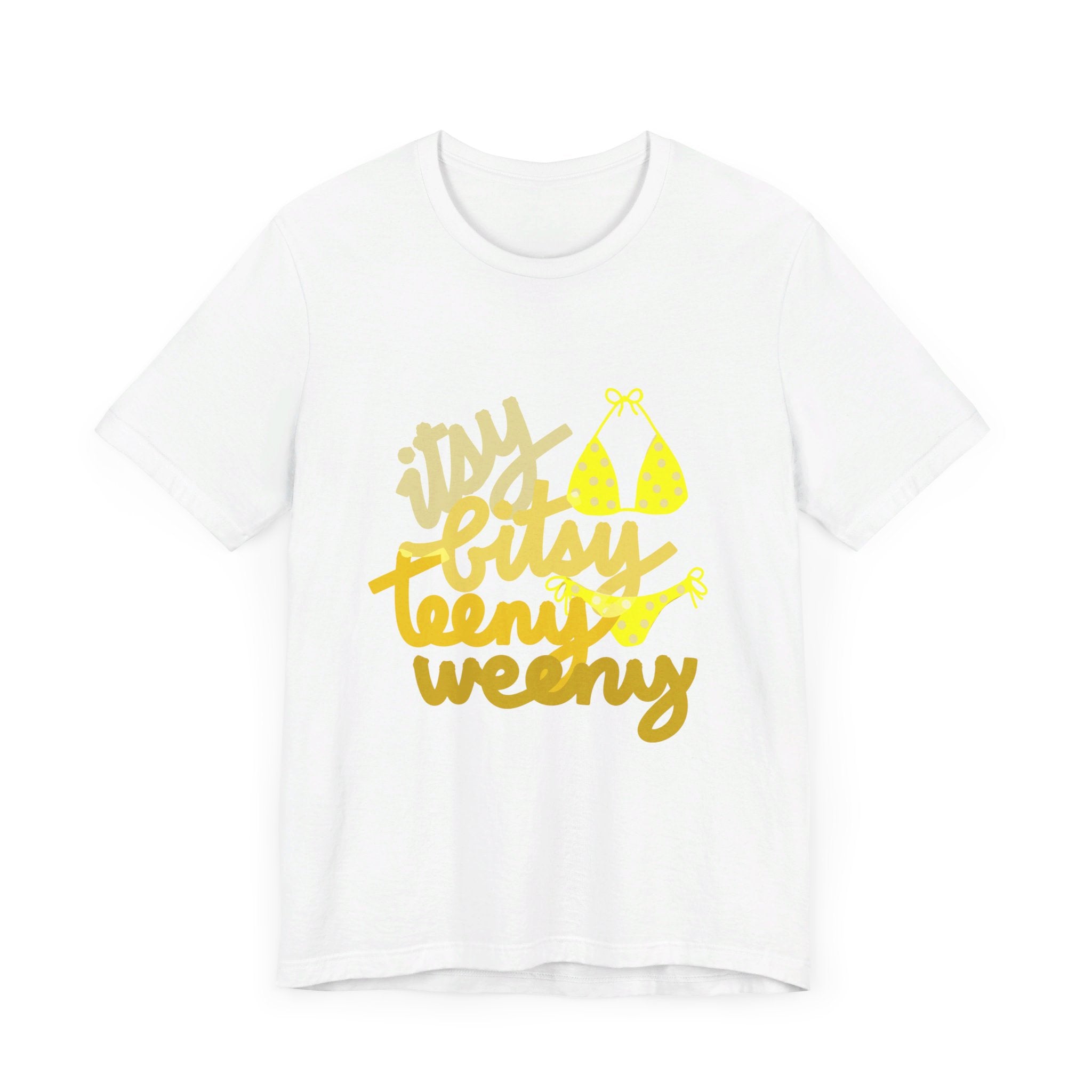 ITSY BITSY BIKINI Unisex Jersey Short Sleeve Tee