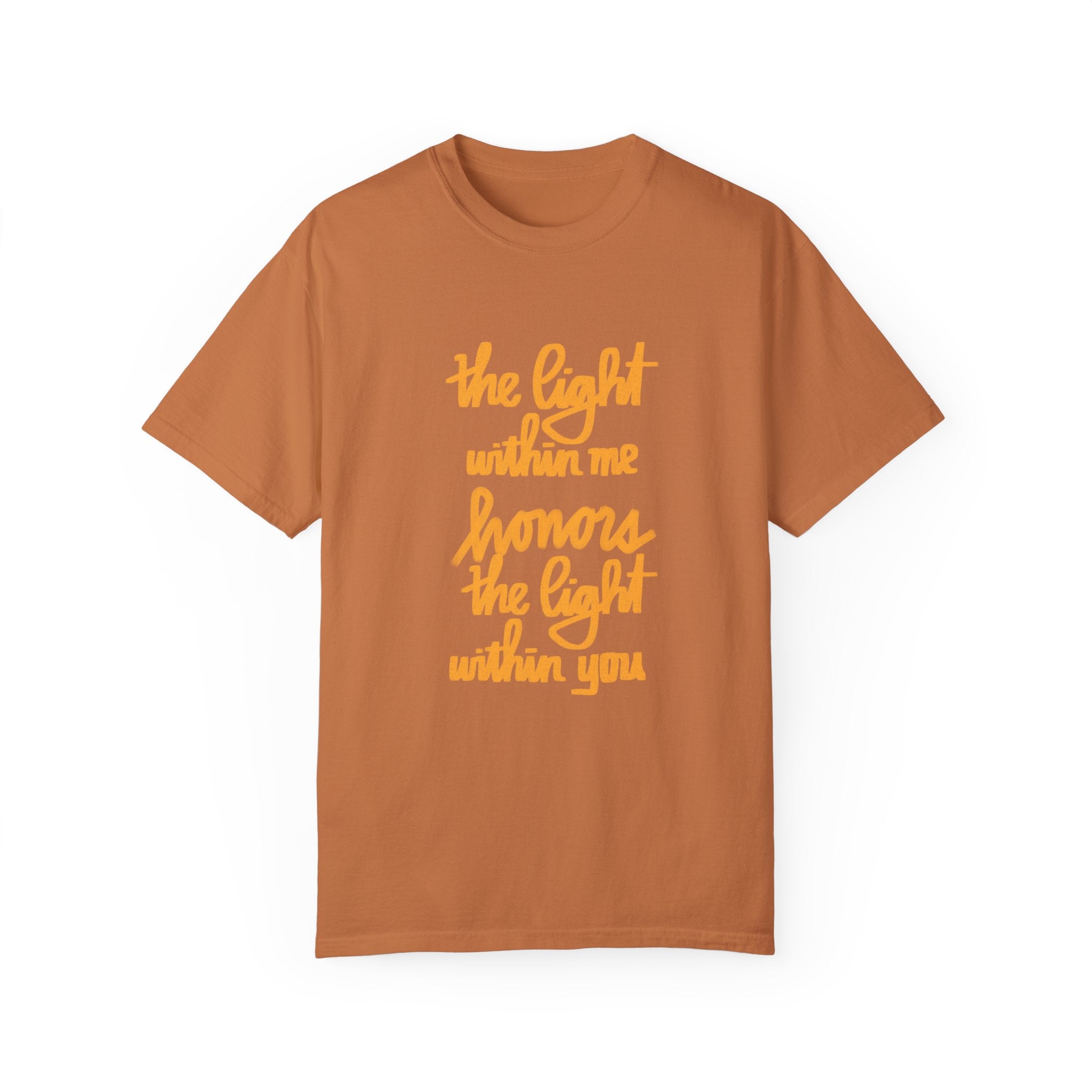 THE LIGHT WITHIN ME Unisex Garment-Dyed T-shirt