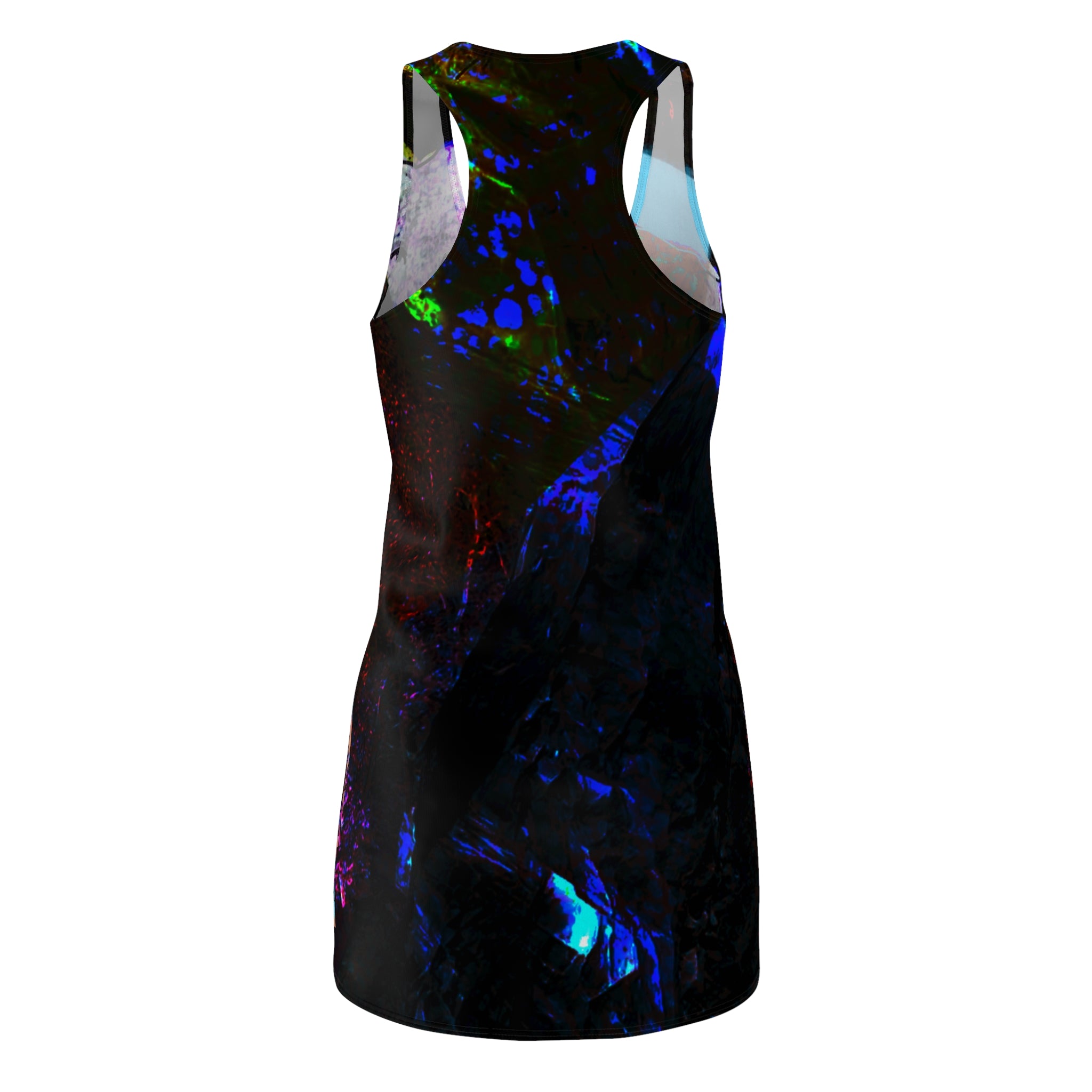 SULTRY Women's Cut & Sew Racerback Dress (AOP)