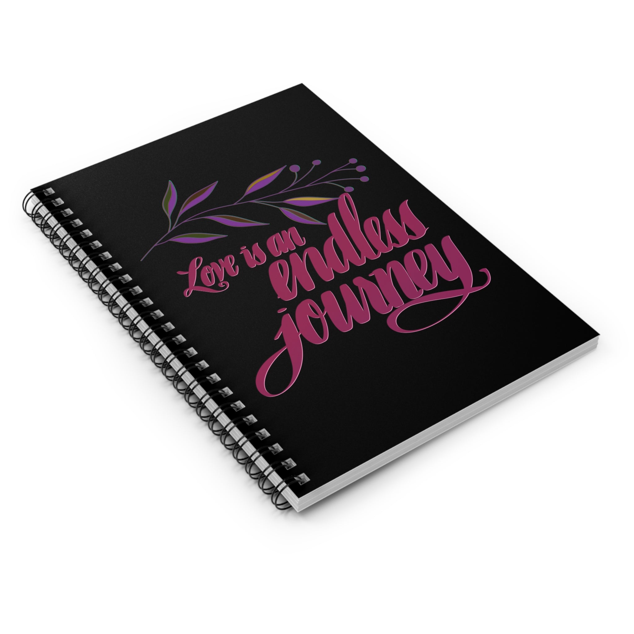 Love Is an Endless Journey Ruled Notebook