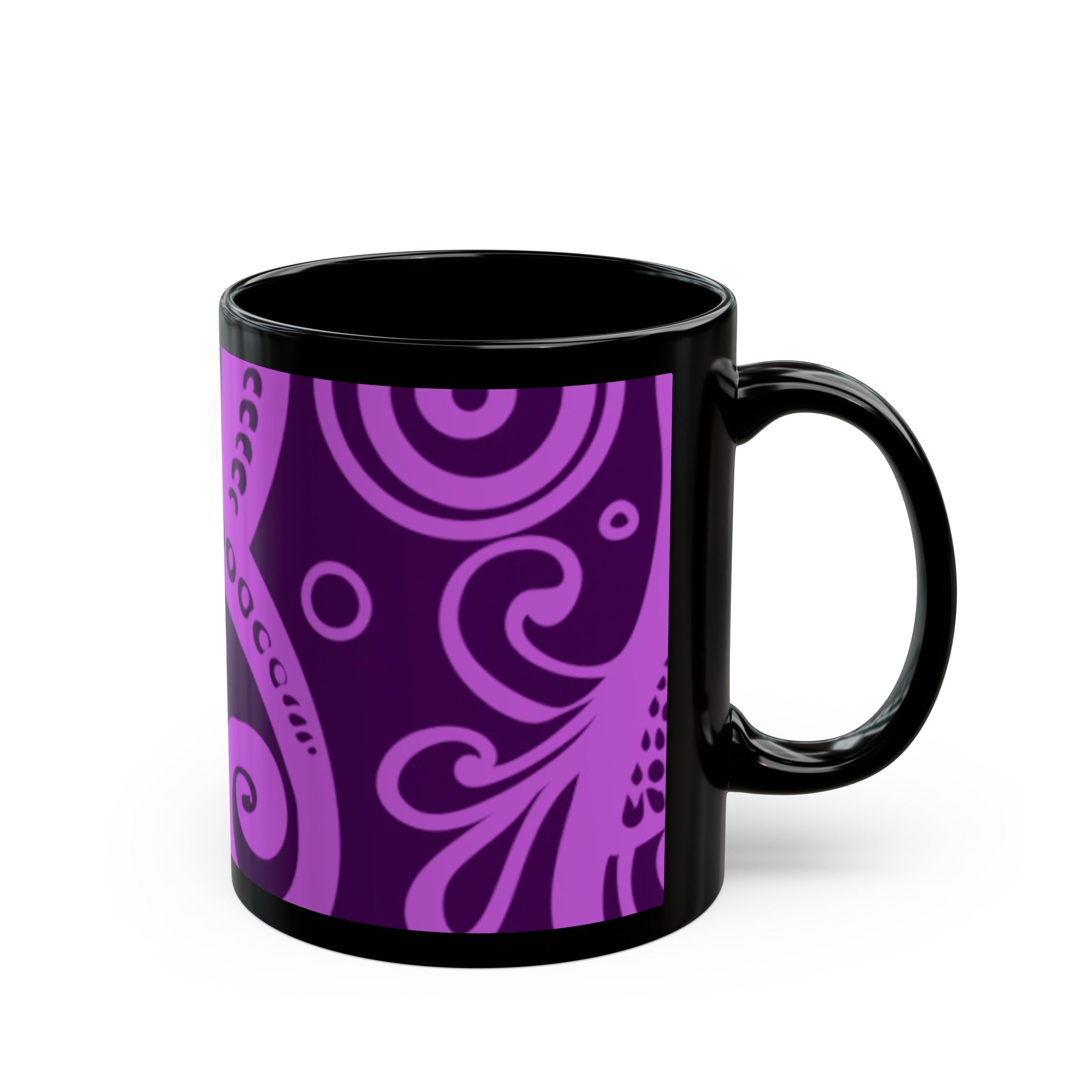 PURPLE PAZE Black Mug (11oz, 15oz)