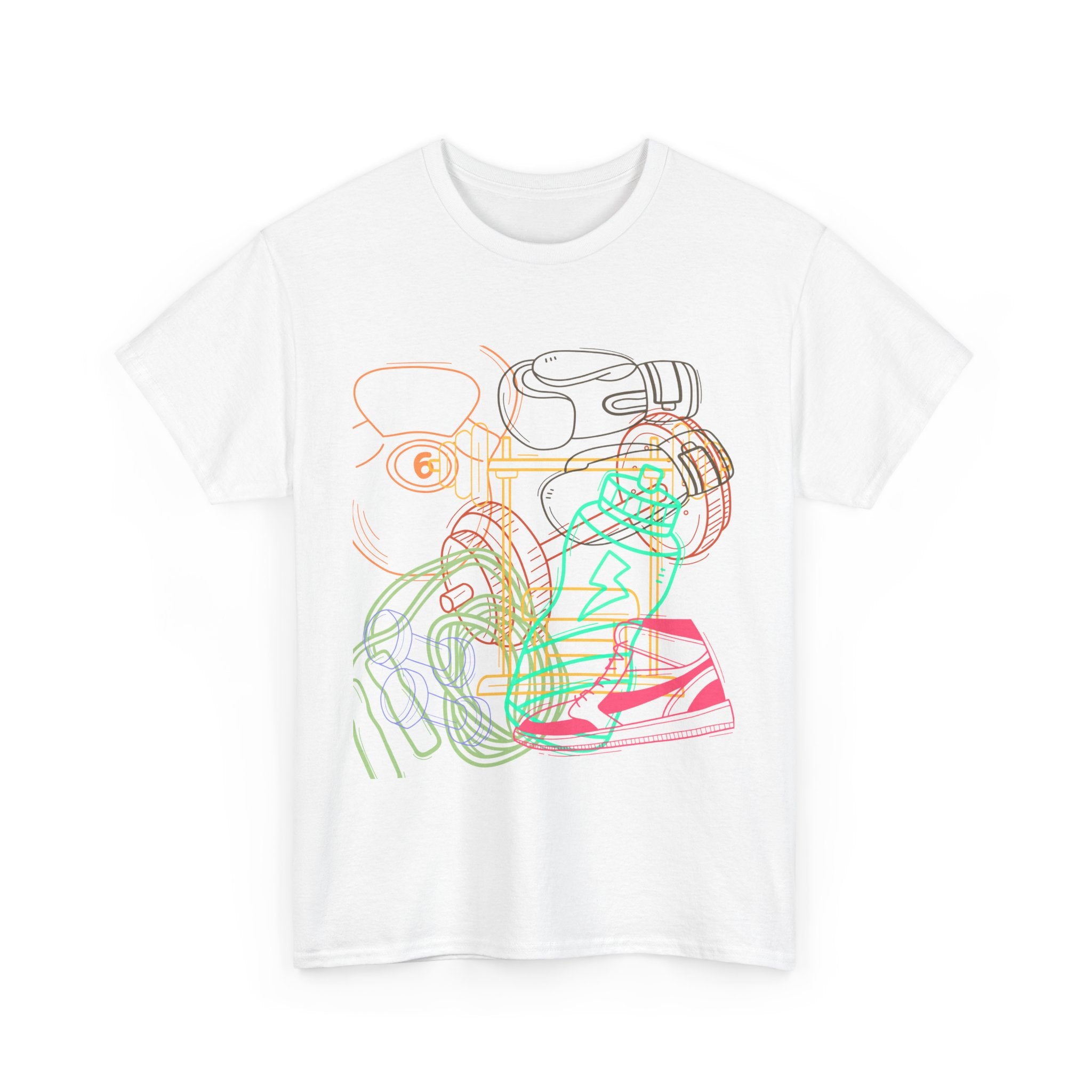 MY WORKOUT SHIRT Unisex Heavy Cotton Tee
