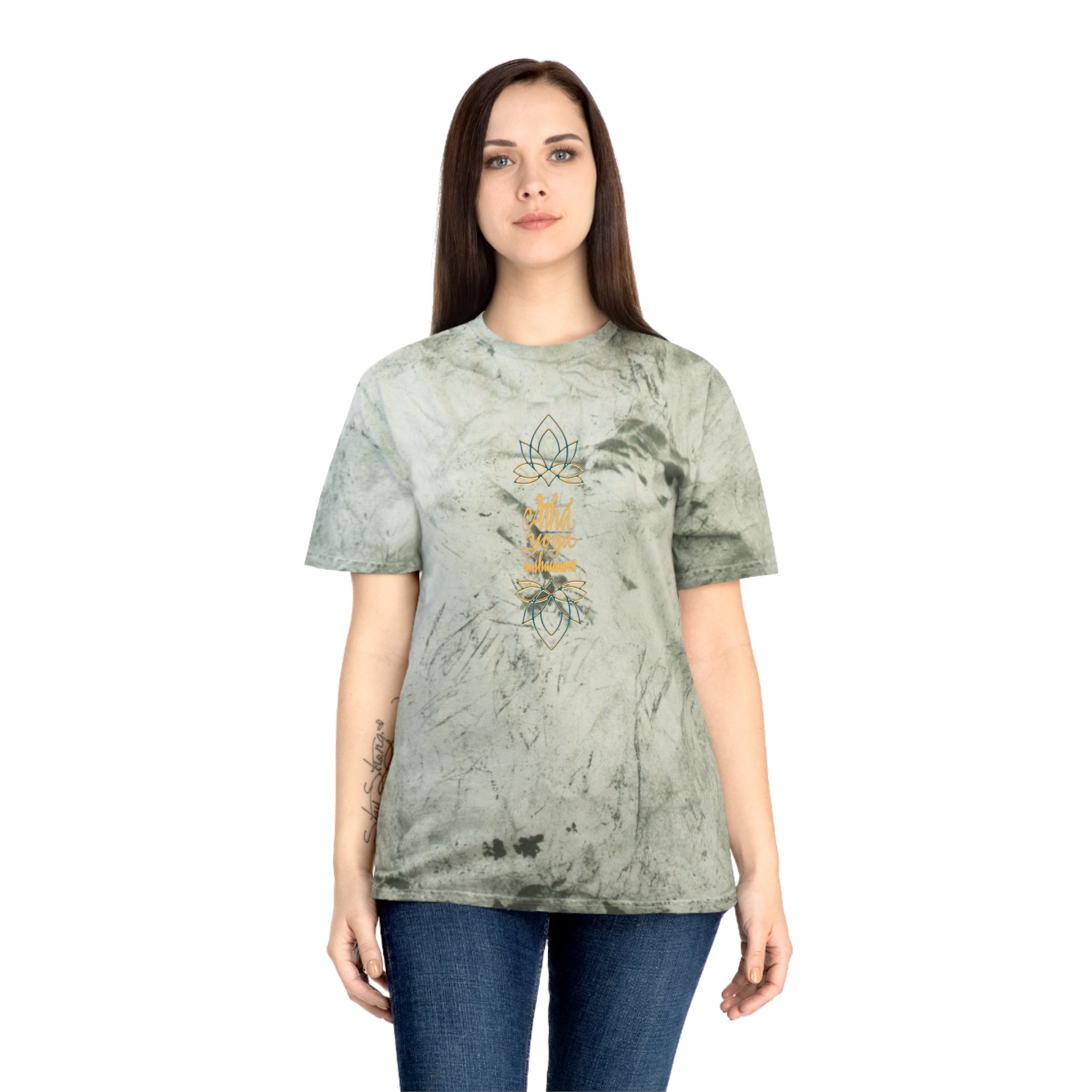 Color Blast Graphic Tee - Relaxed Fit, Artistic Design