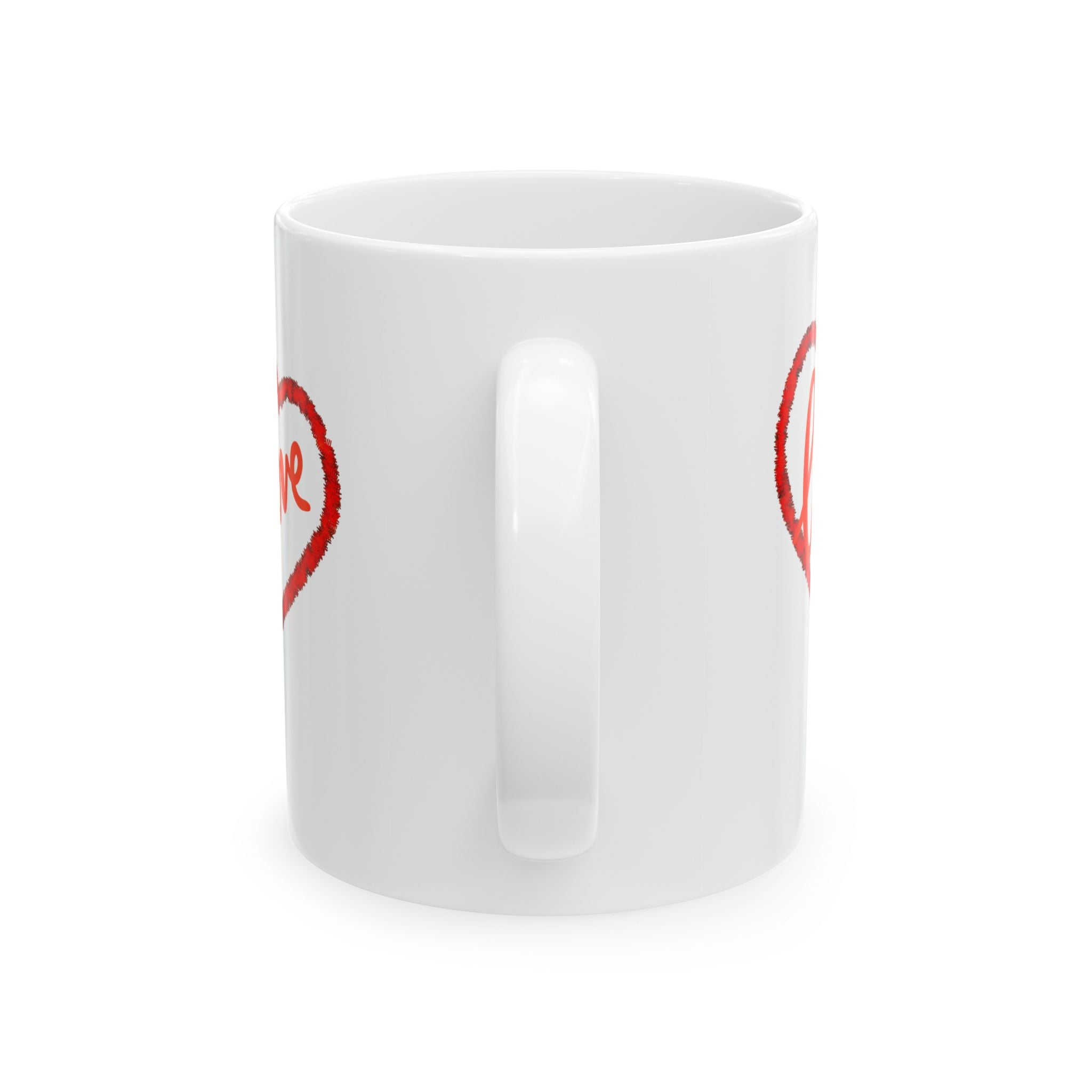 Christmas Love Ceramic Mug, (11oz)