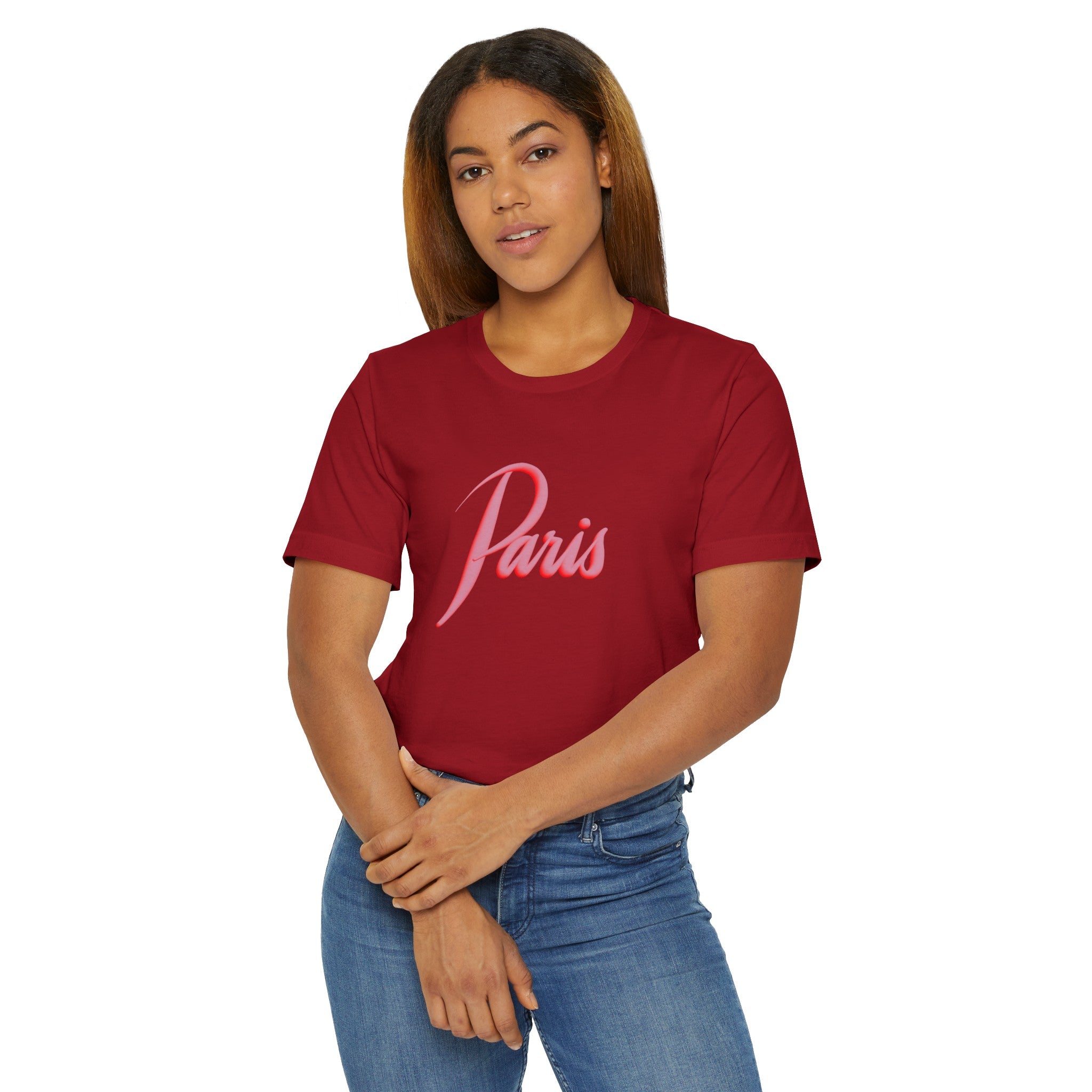 PARIS Unisex Jersey Short Sleeve Tee