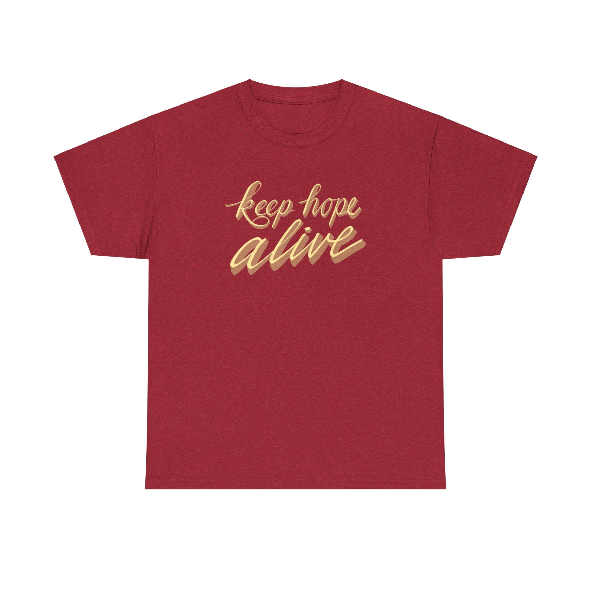 KEEP HOPE ALIVE Heavy Cotton Tee