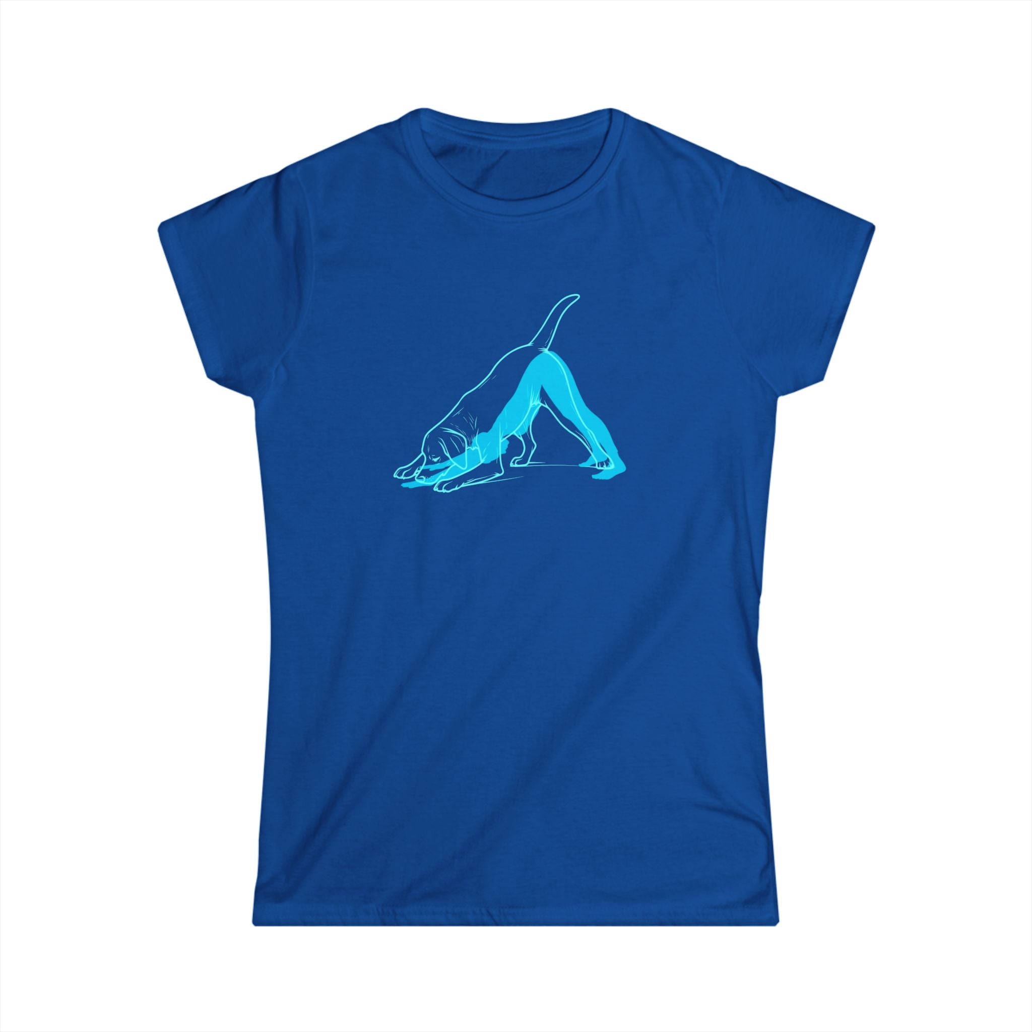 Downward Facing Dog Women's Softstyle Tee