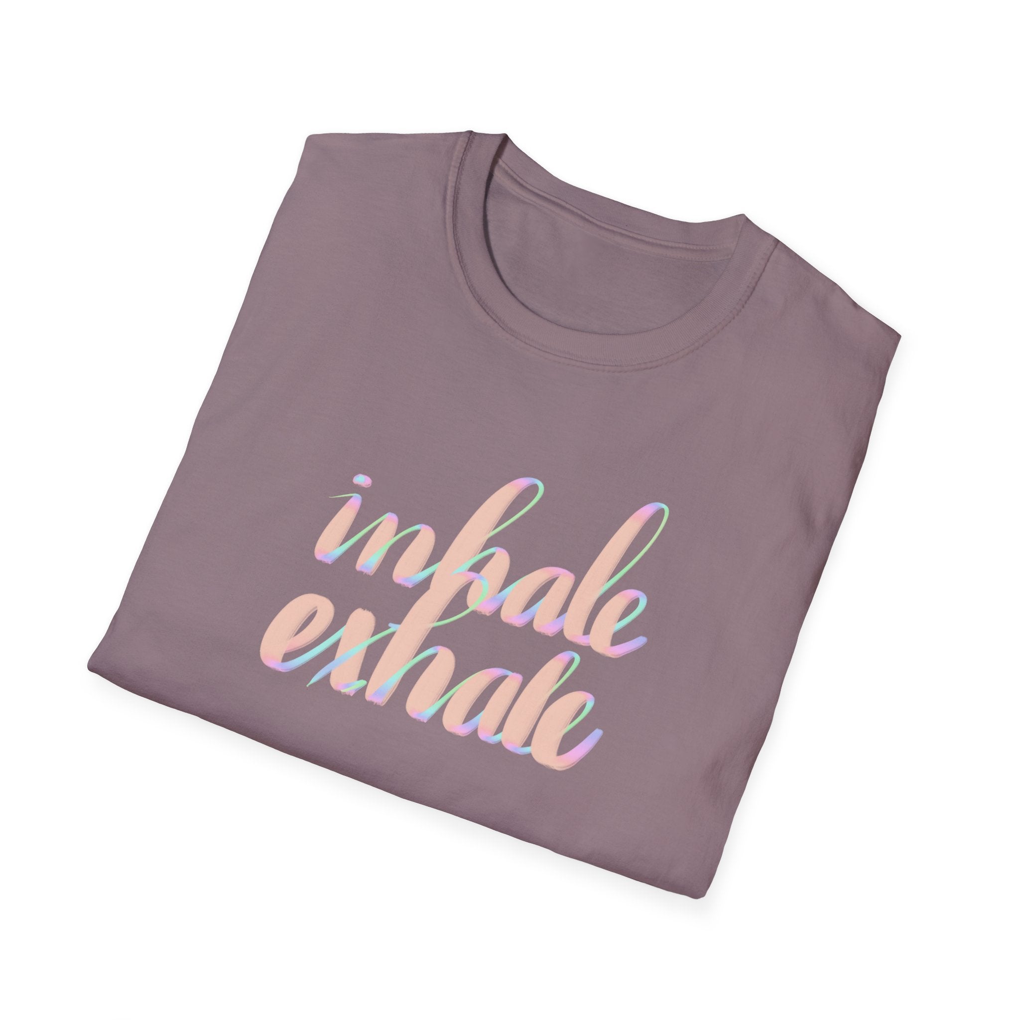 INHALE EXHALE Unisex Softstyle T-Shirt