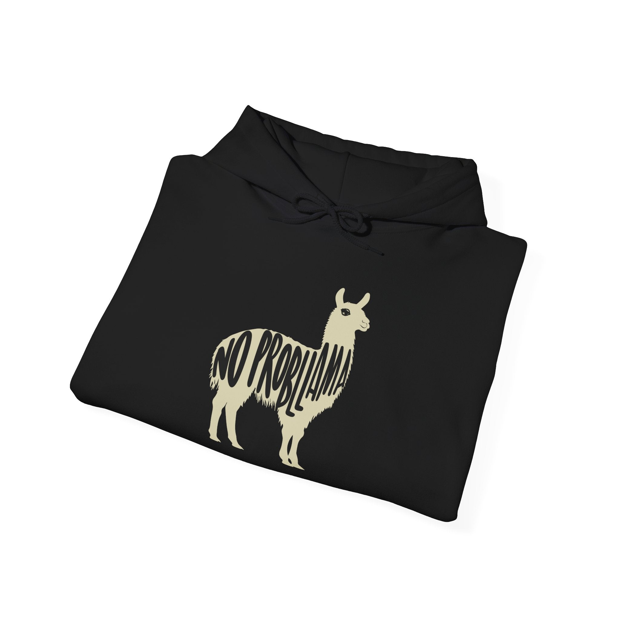 No Prob-Llama Unisex Hoodie - Cozy Heavy Blend Sweatshirt for Animal Lovers