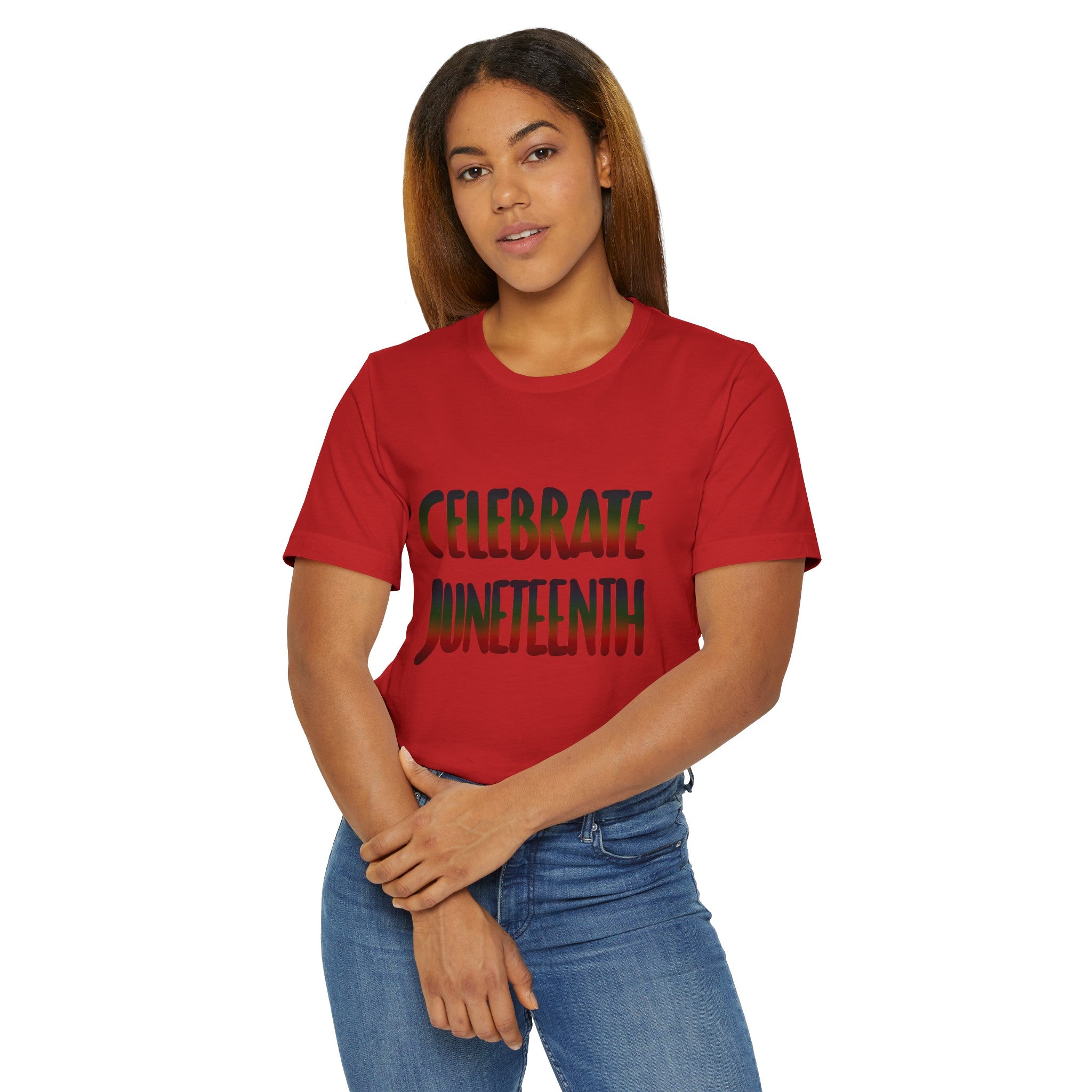 CELEBRATE JUNETEENTH Jersey T-Shirt